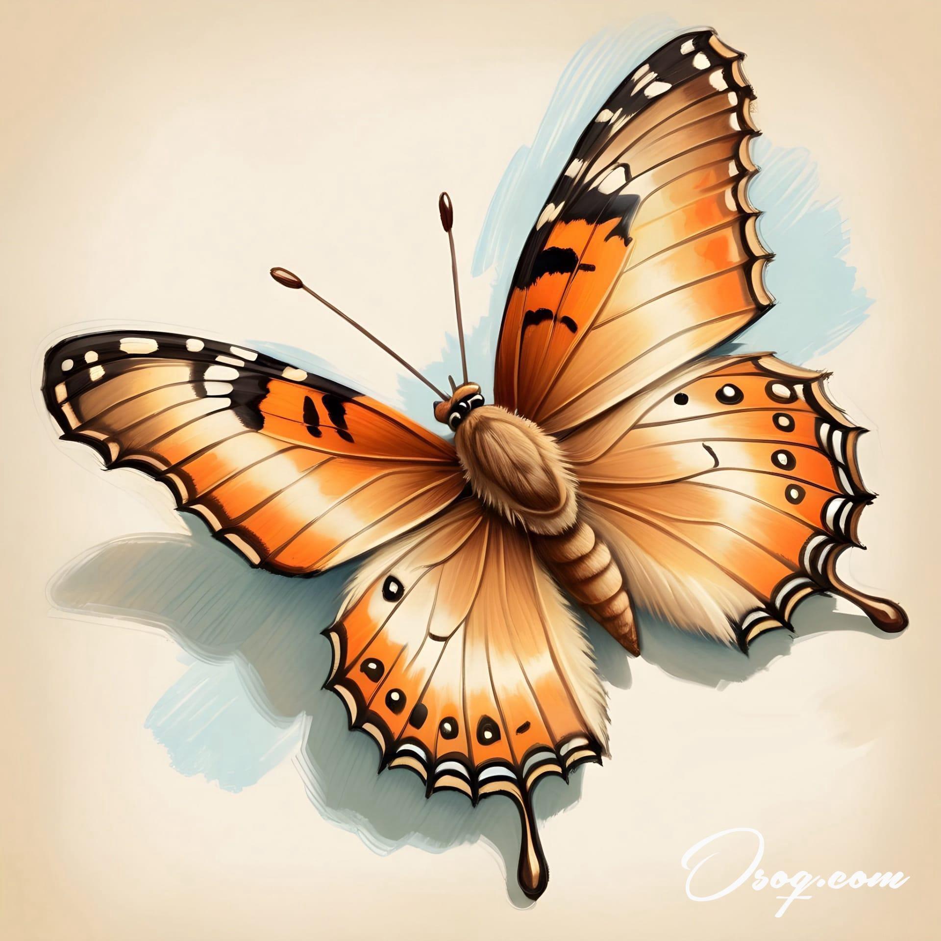 Butterfly caricature 14