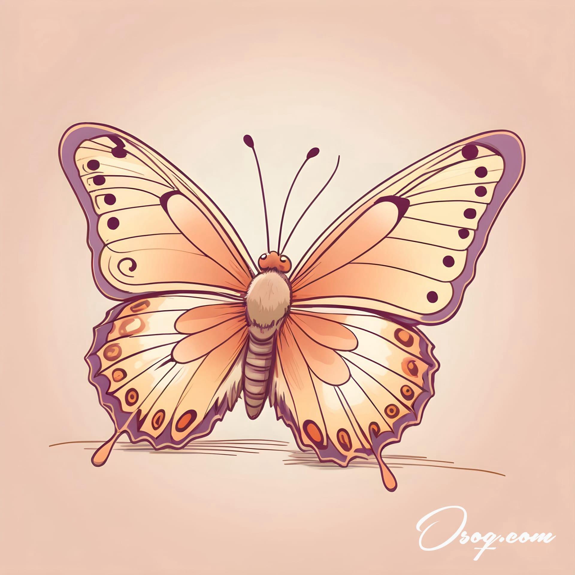 Butterfly caricature 16