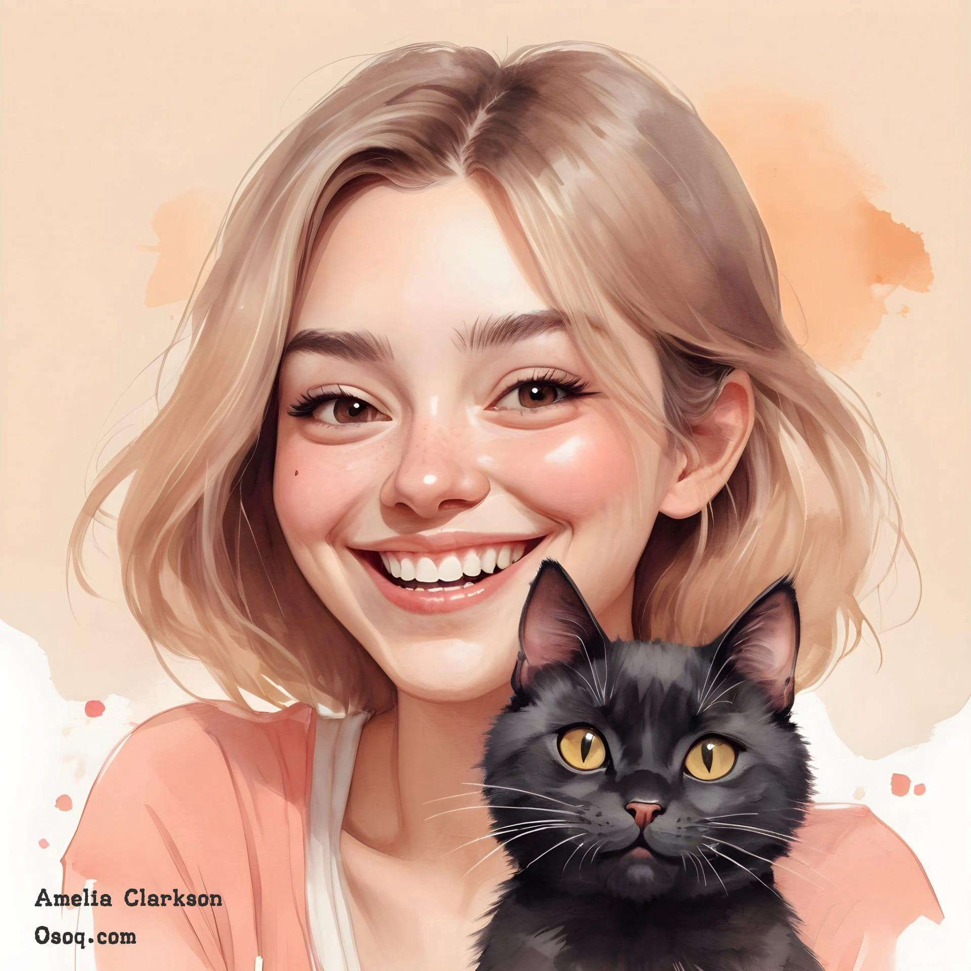 Caricature cat 19