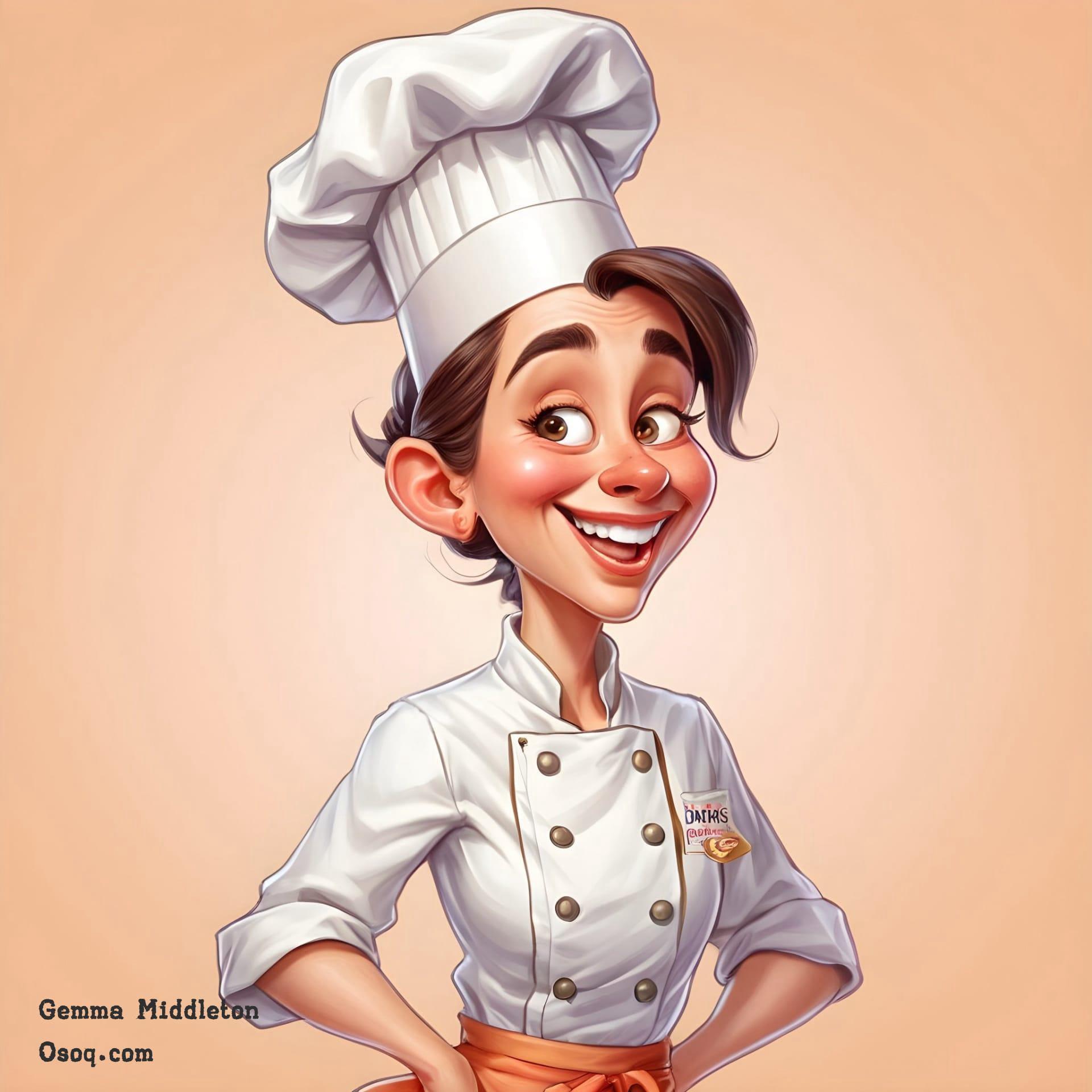 Caricature chef 01