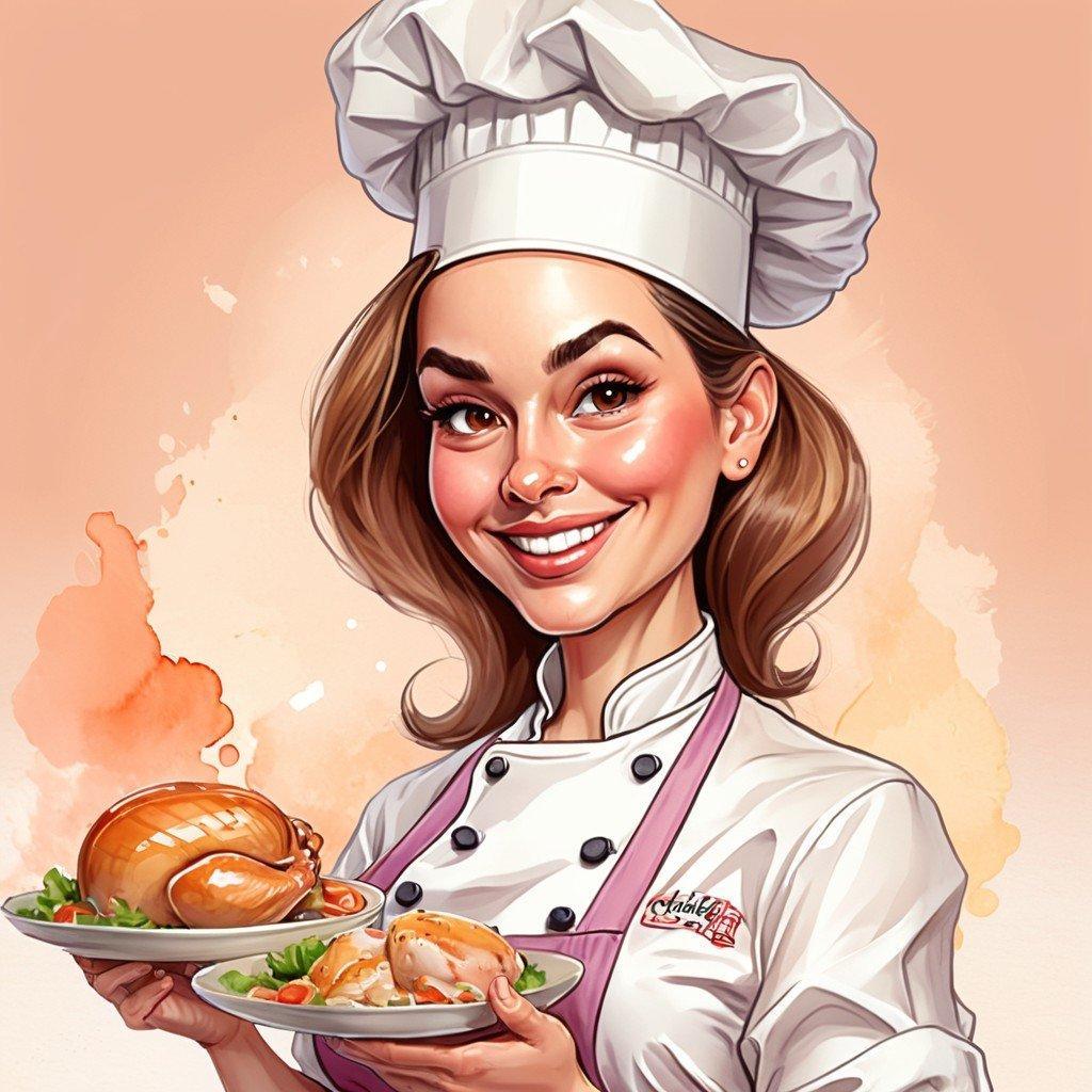 Caricature chef 02