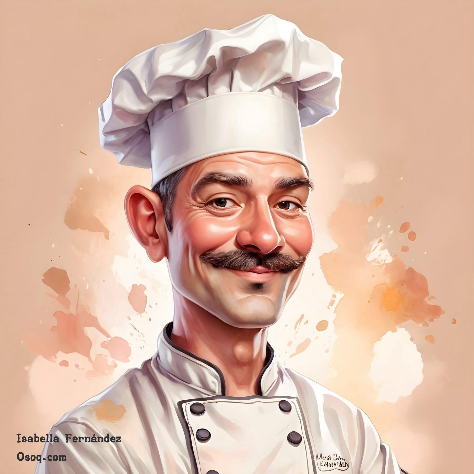 Caricature chef 06