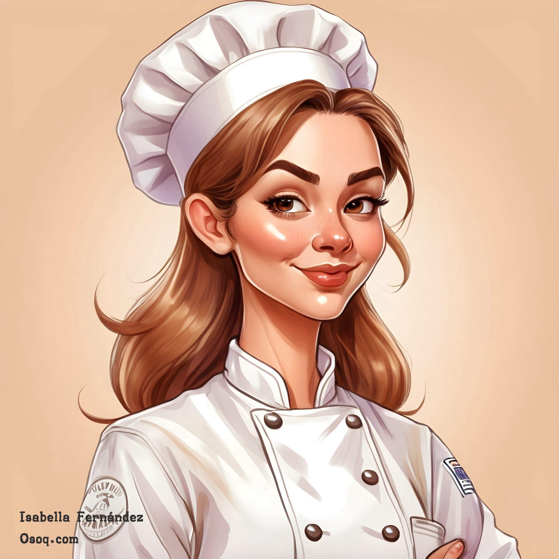 Caricature chef 07