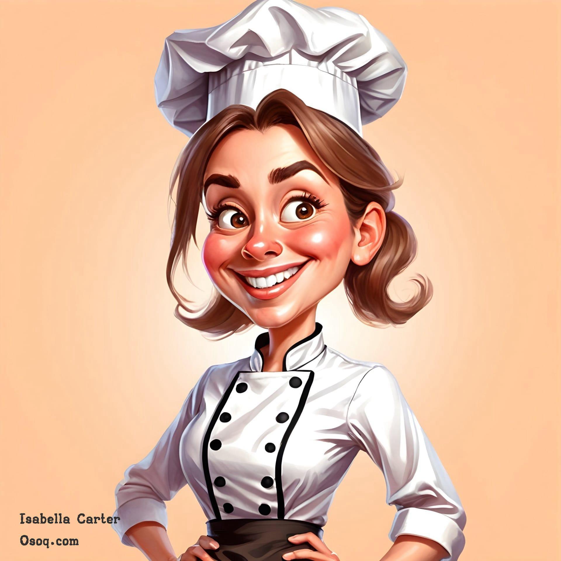 Caricature chef 09