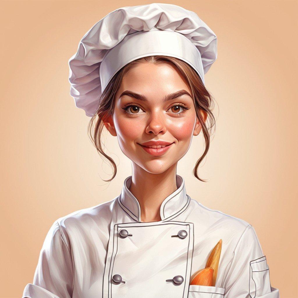 Caricature chef 11