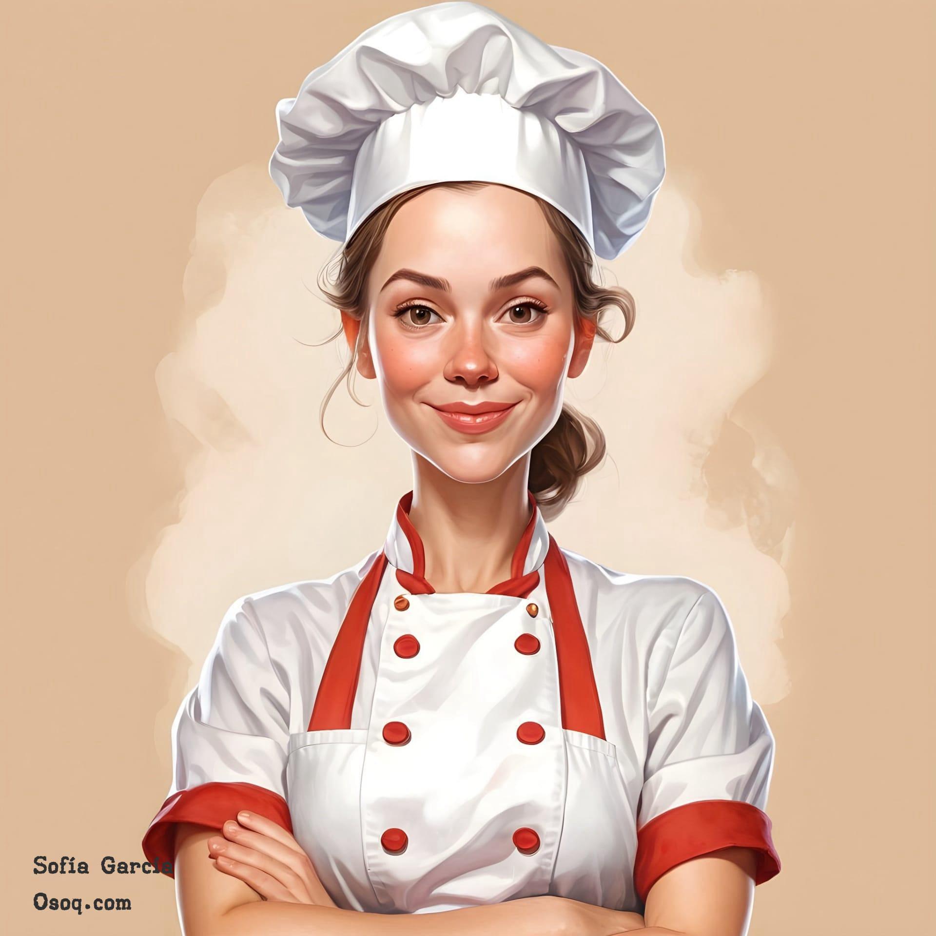 Caricature chef 14