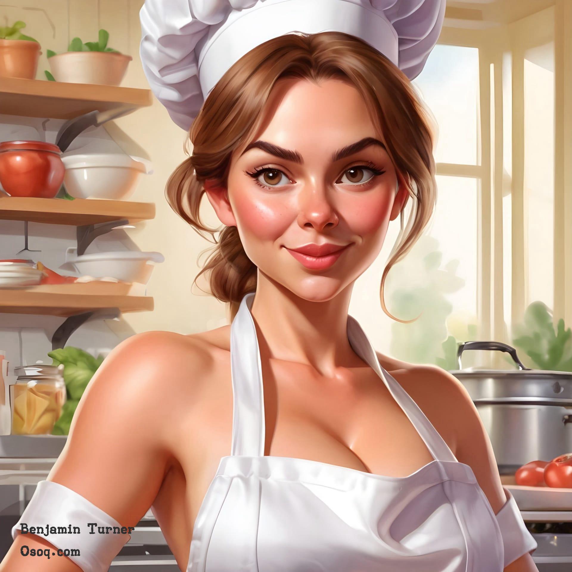 Caricature chef 16