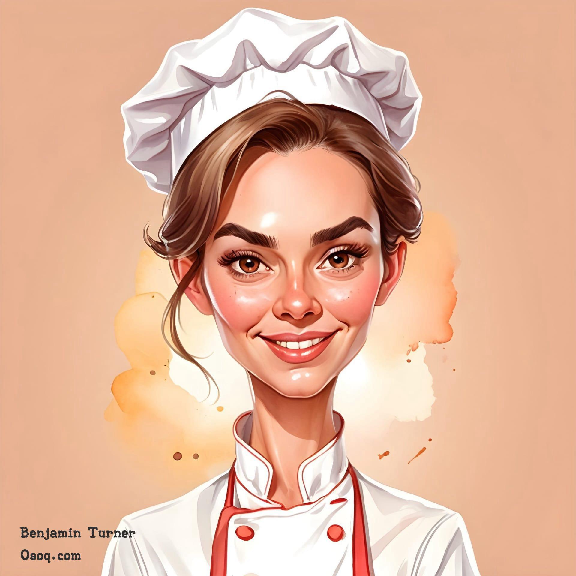 Caricature chef 17