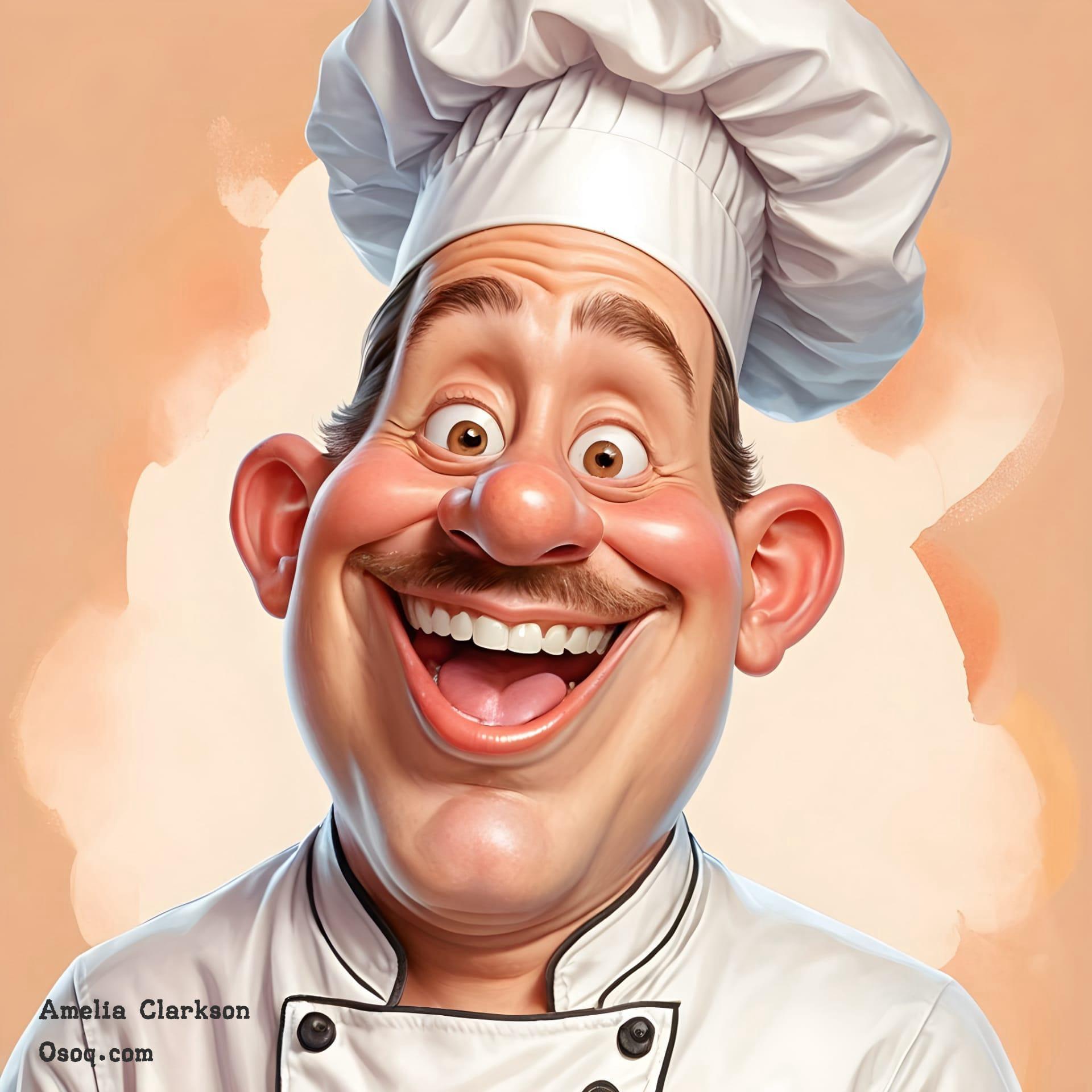 Caricature chef 18