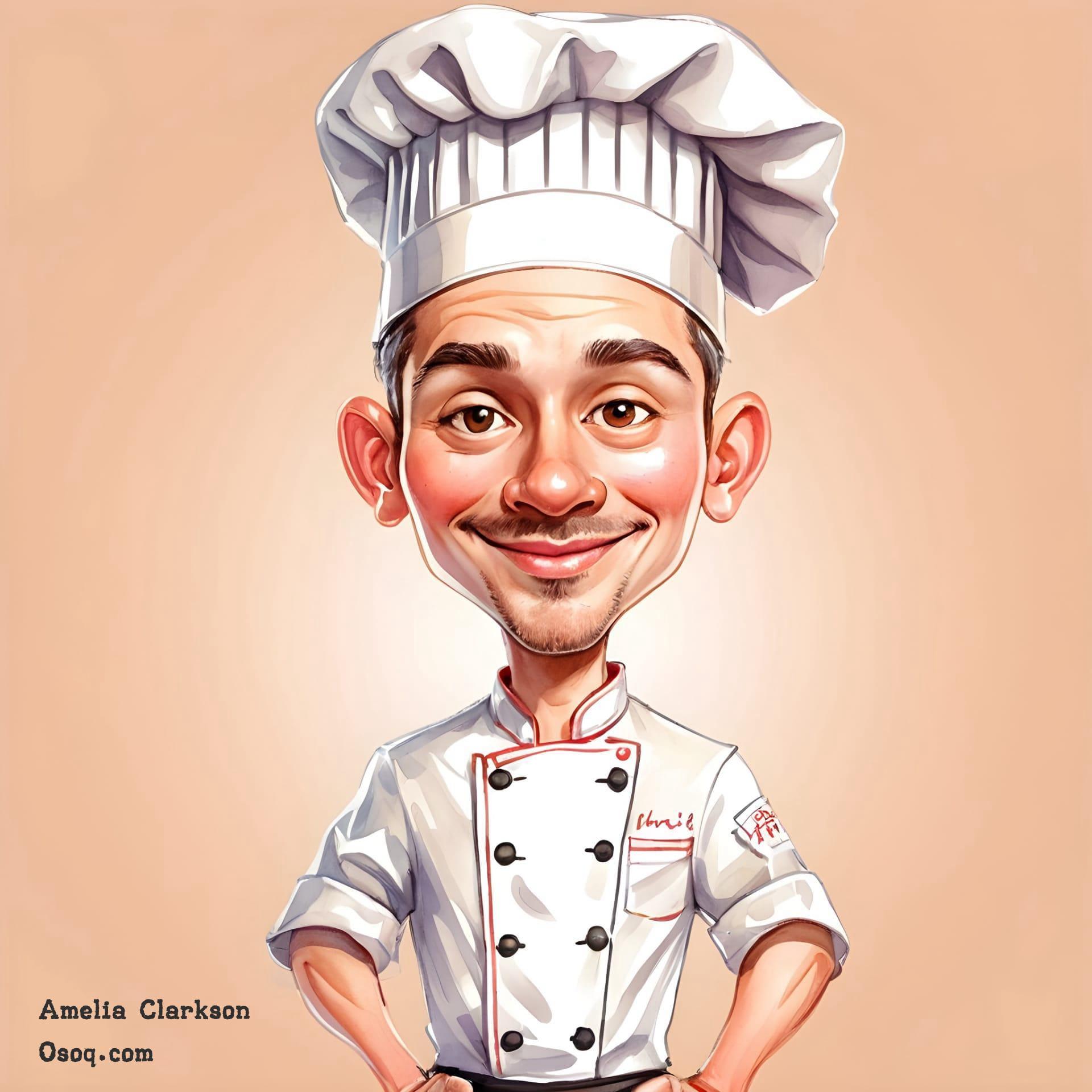 Caricature chef 20