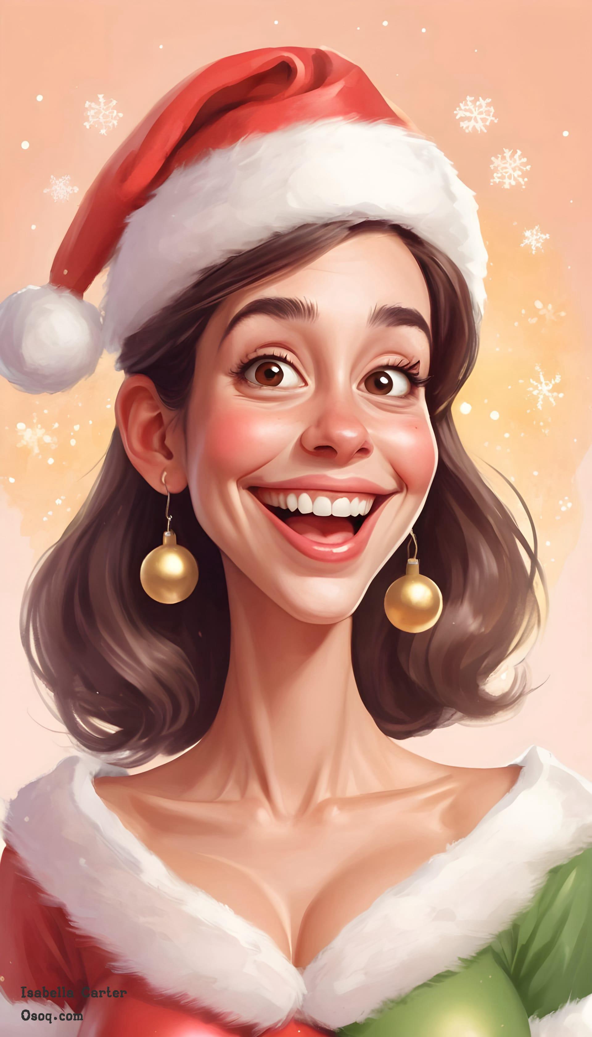 Caricature christmas 10