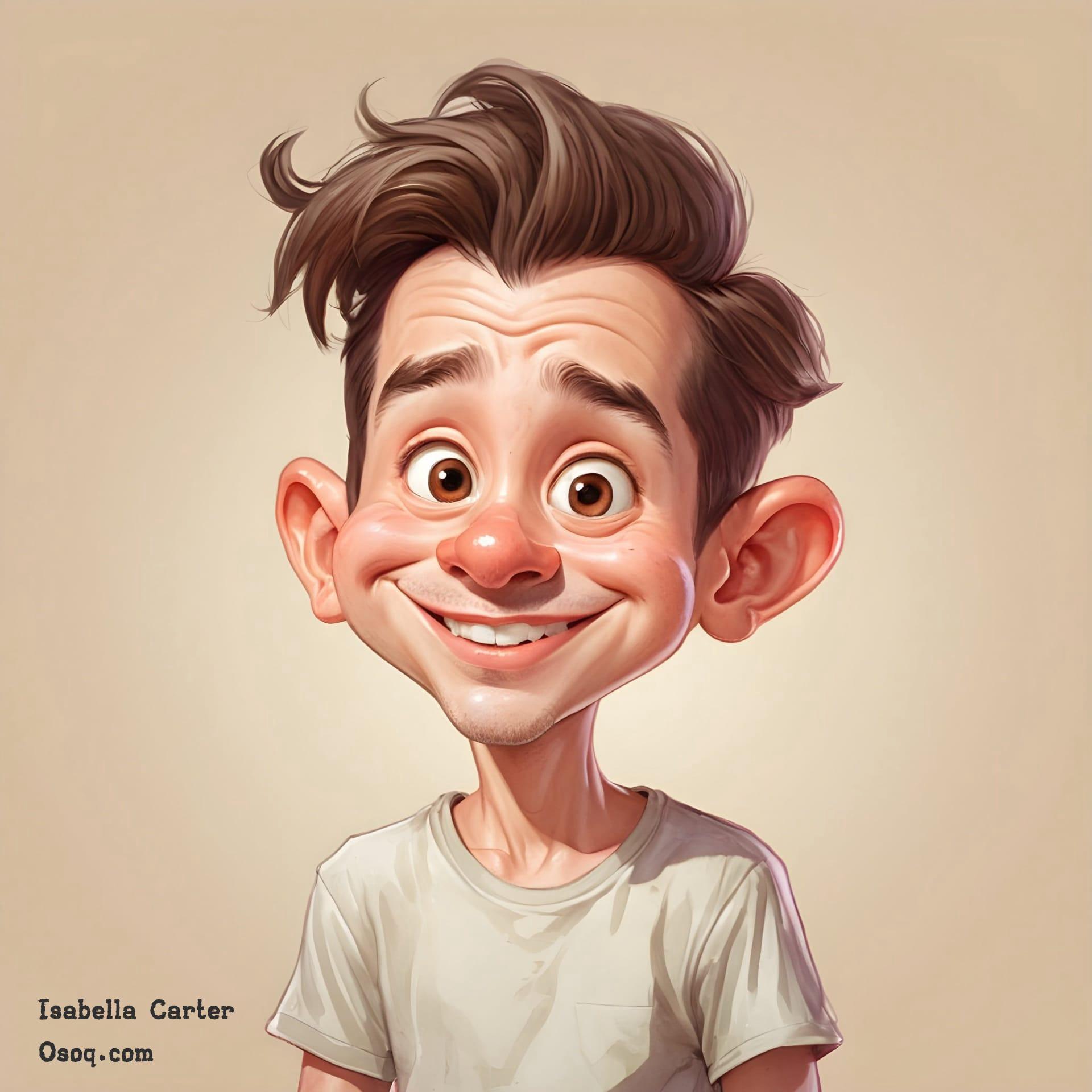 Caricature drawing artist 09