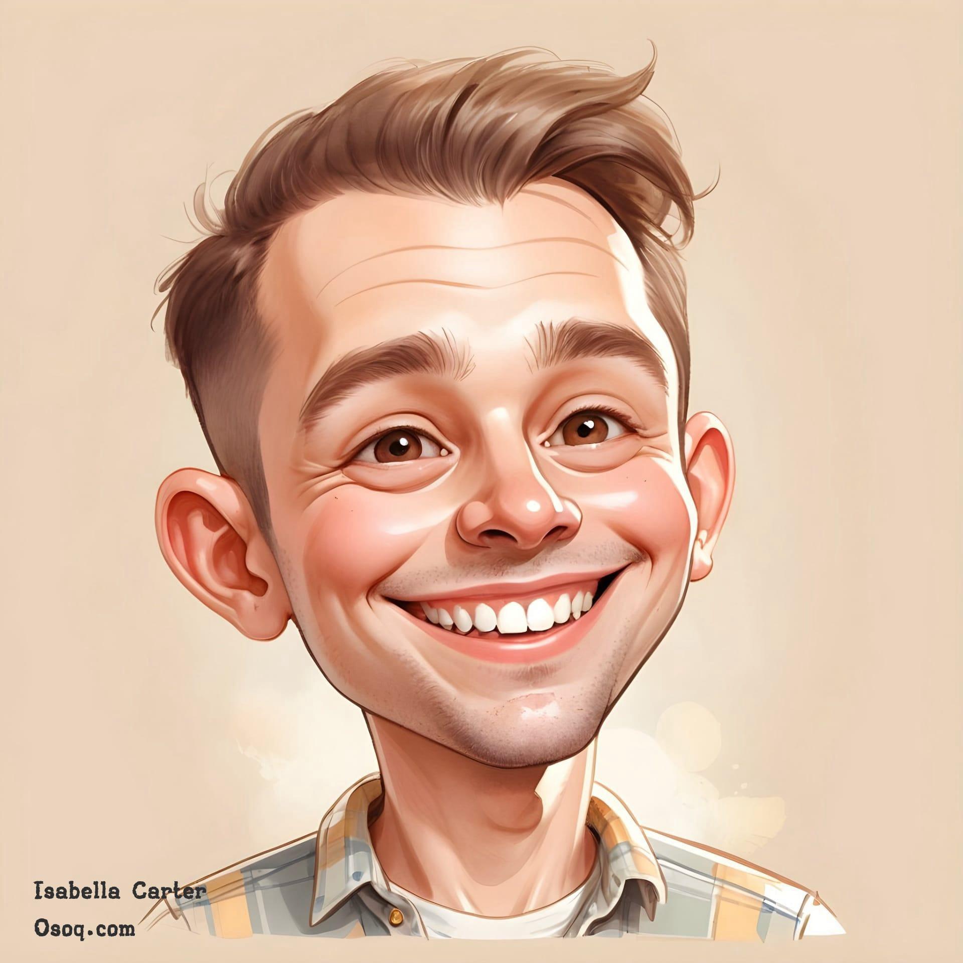 Caricature drawing artist 10