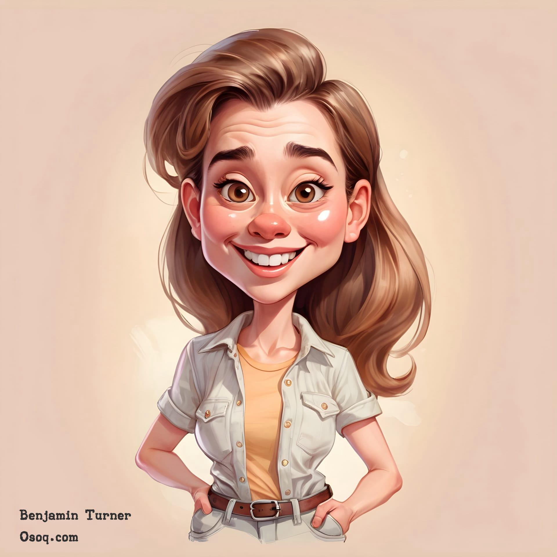 Caricature drawing artist 17