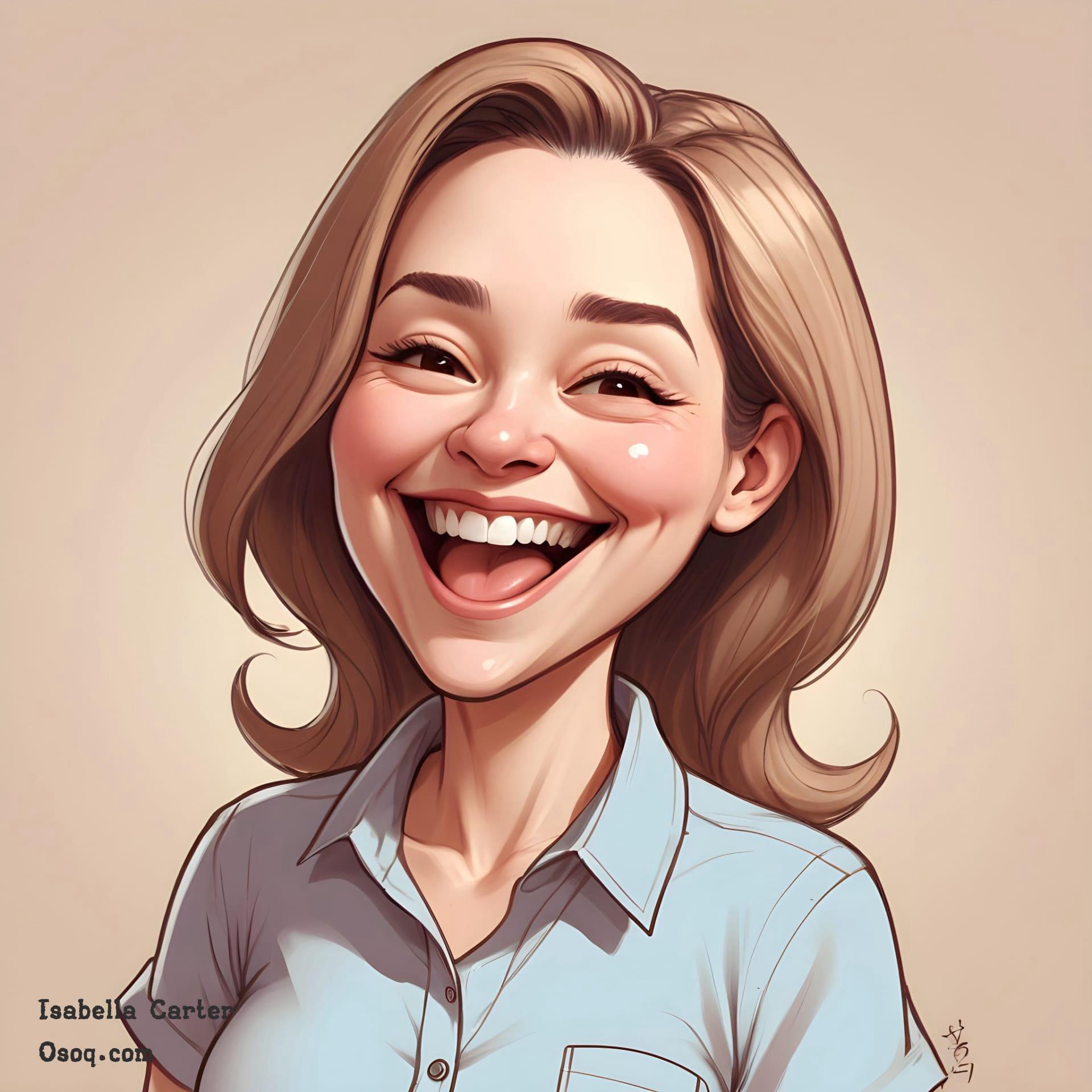 Caricature face 10