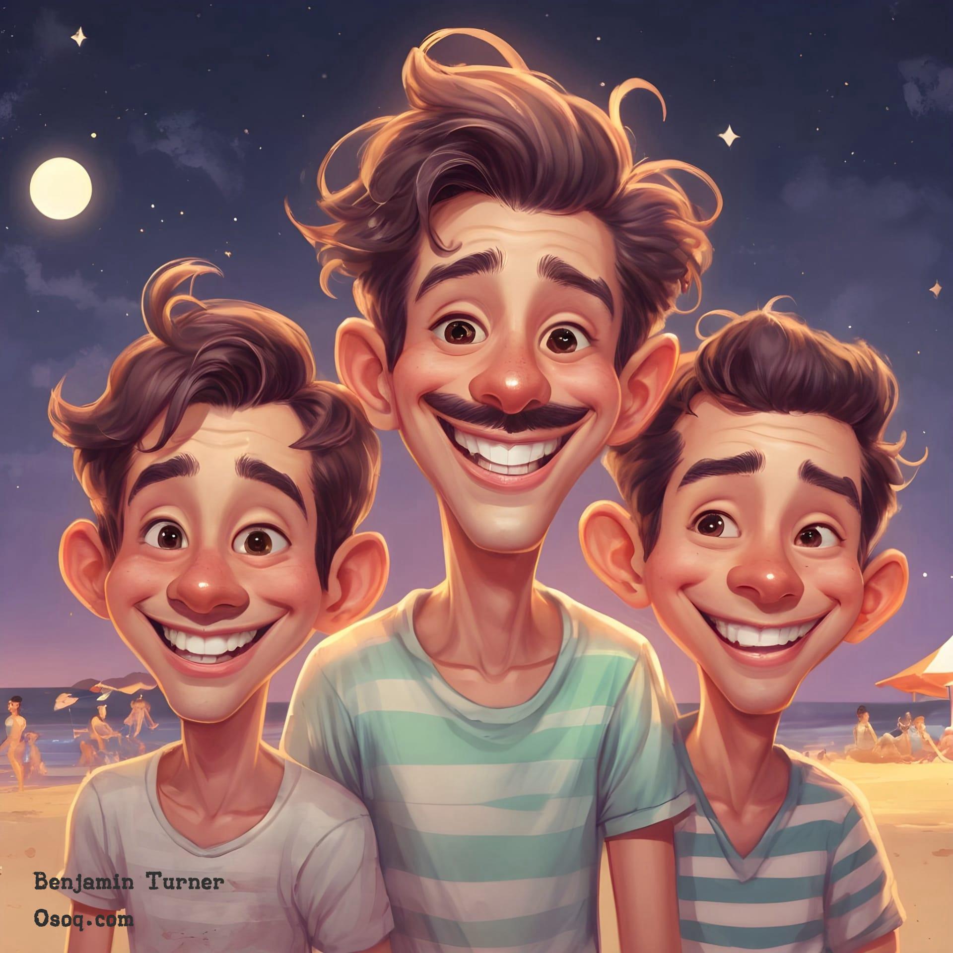 Caricature friends 17