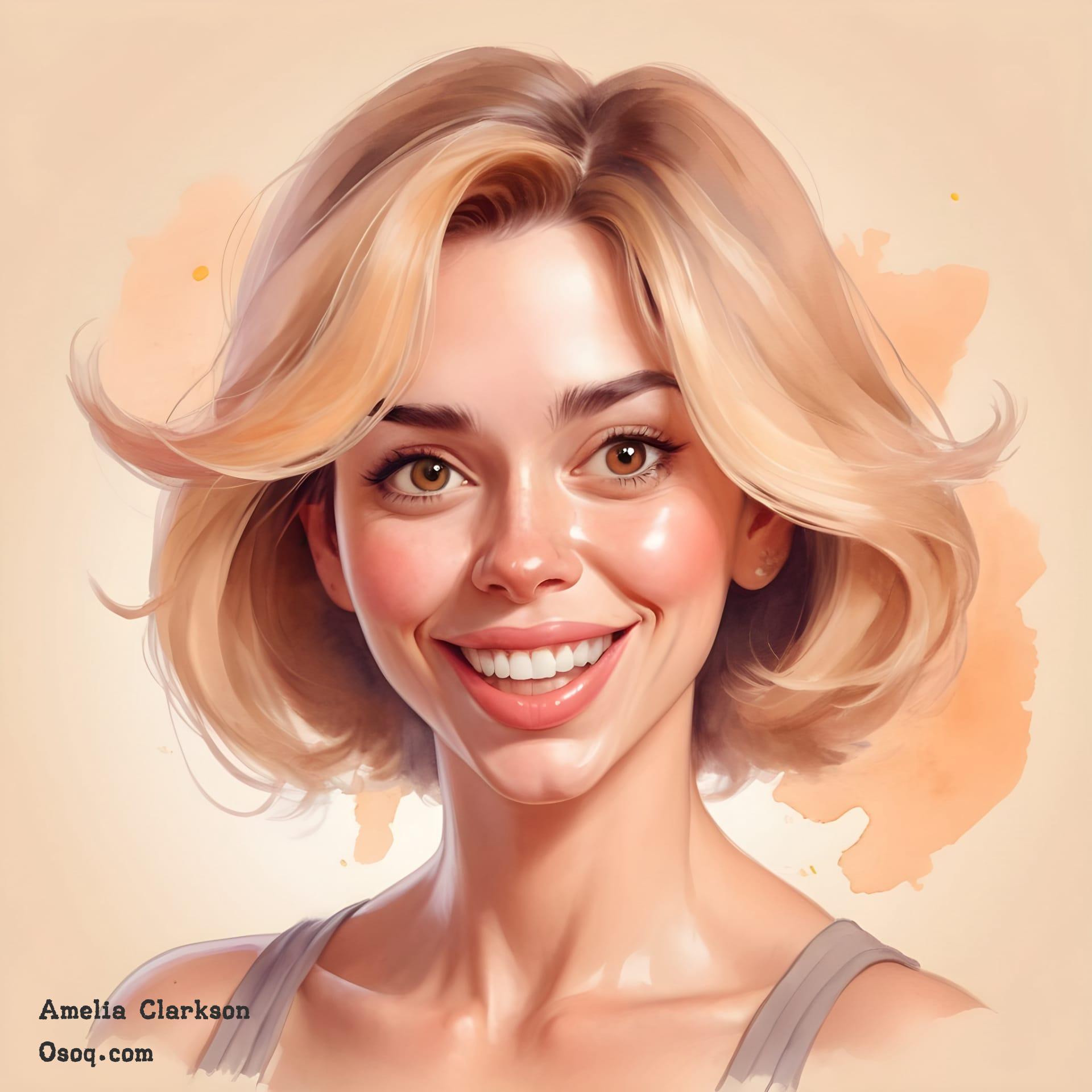 Caricature lady 19