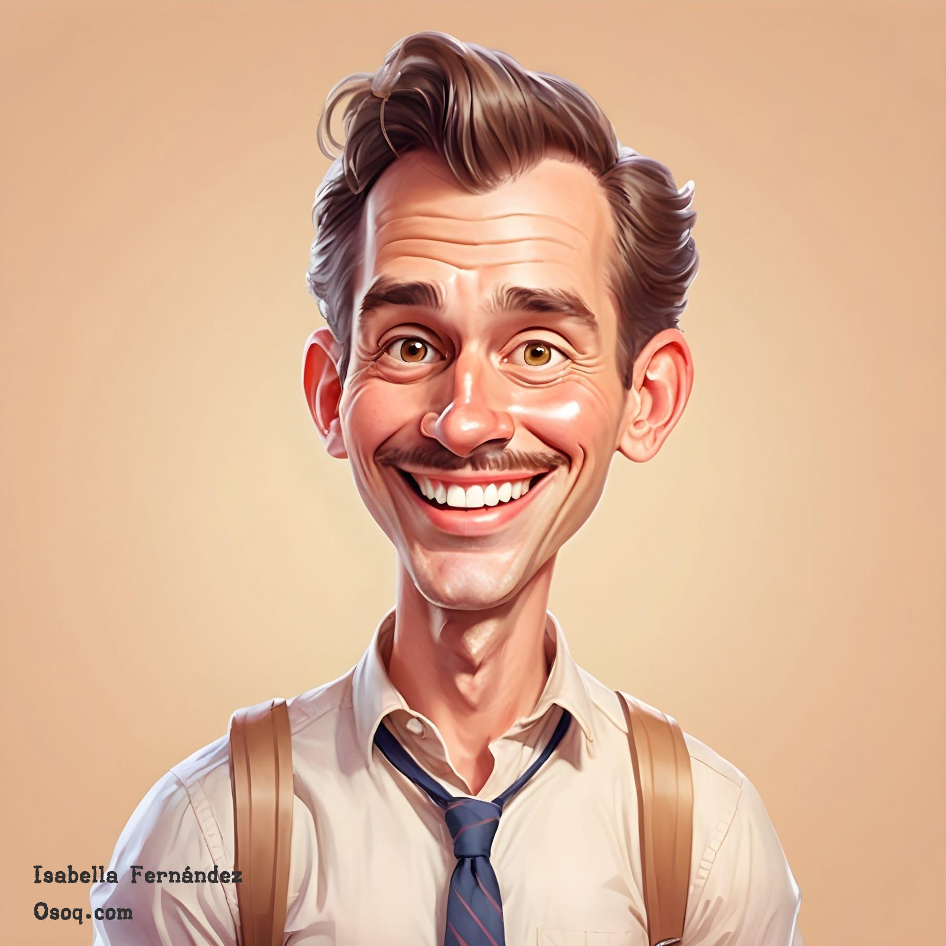 Caricature man 08