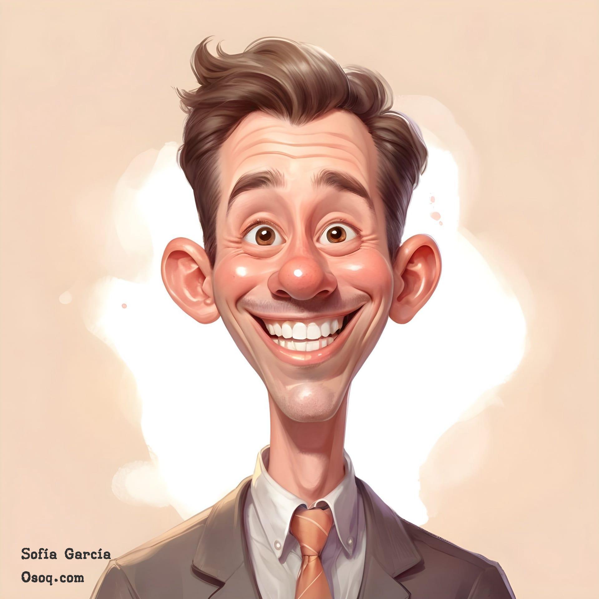 Caricature man 14