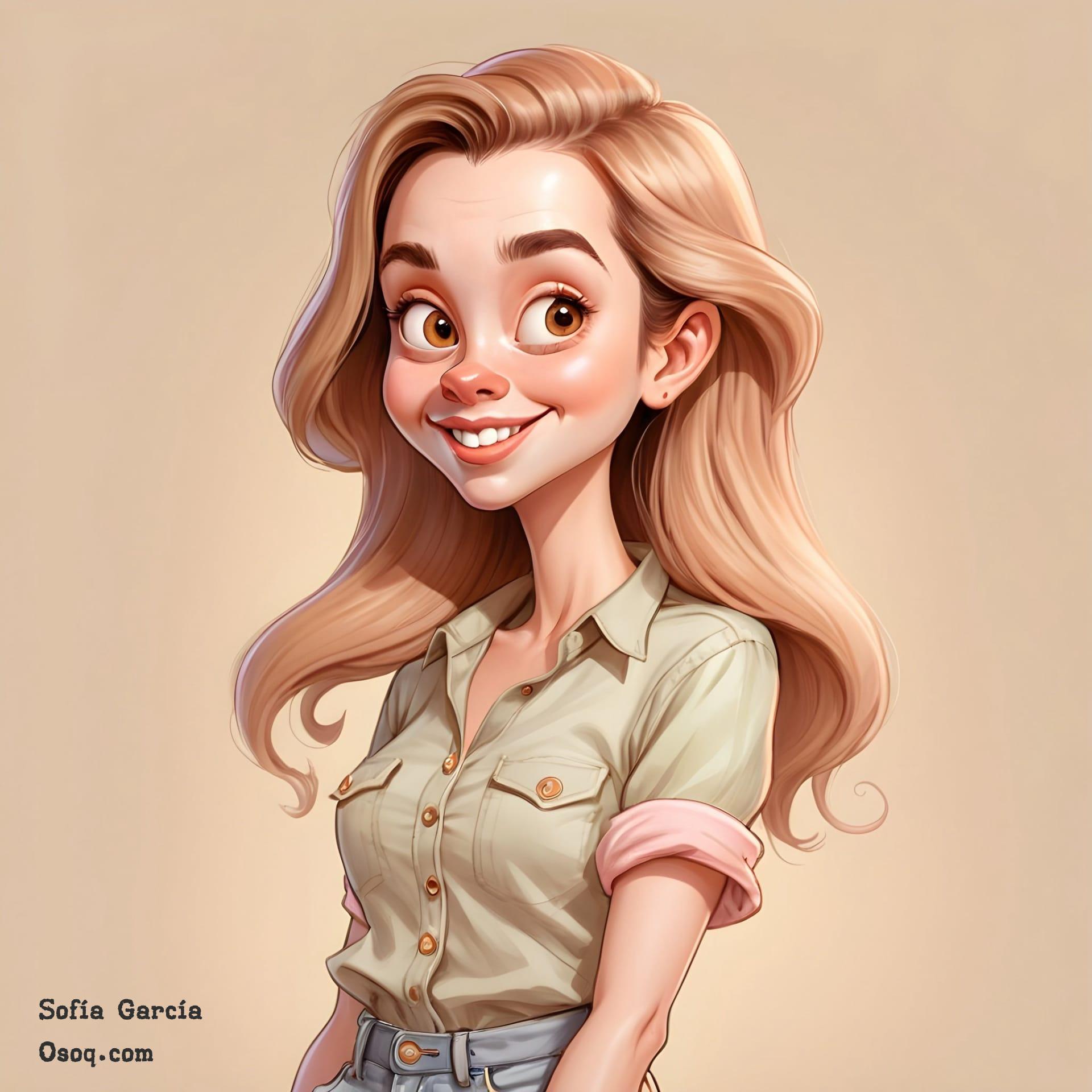 Caricature of a person 15