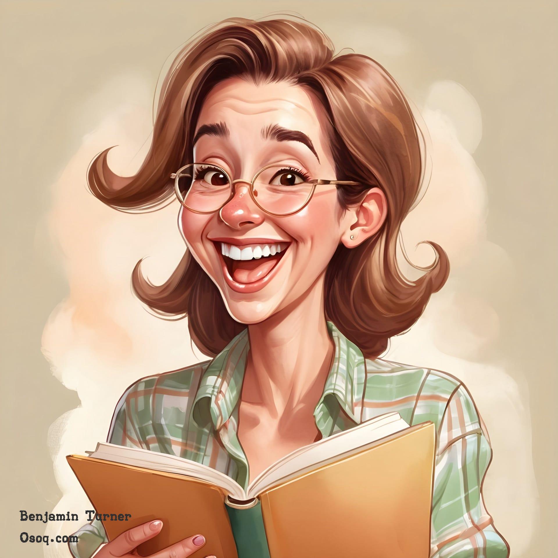 Caricature of a teacher 17