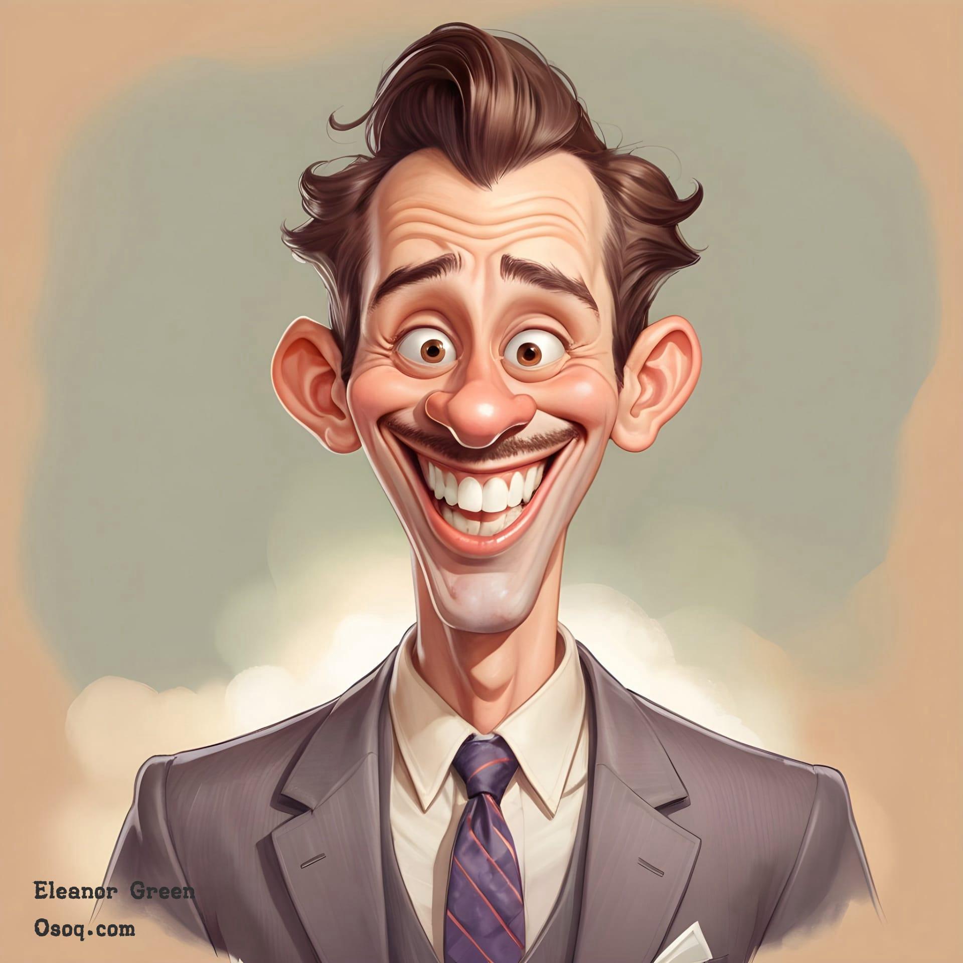 Caricature of man 05