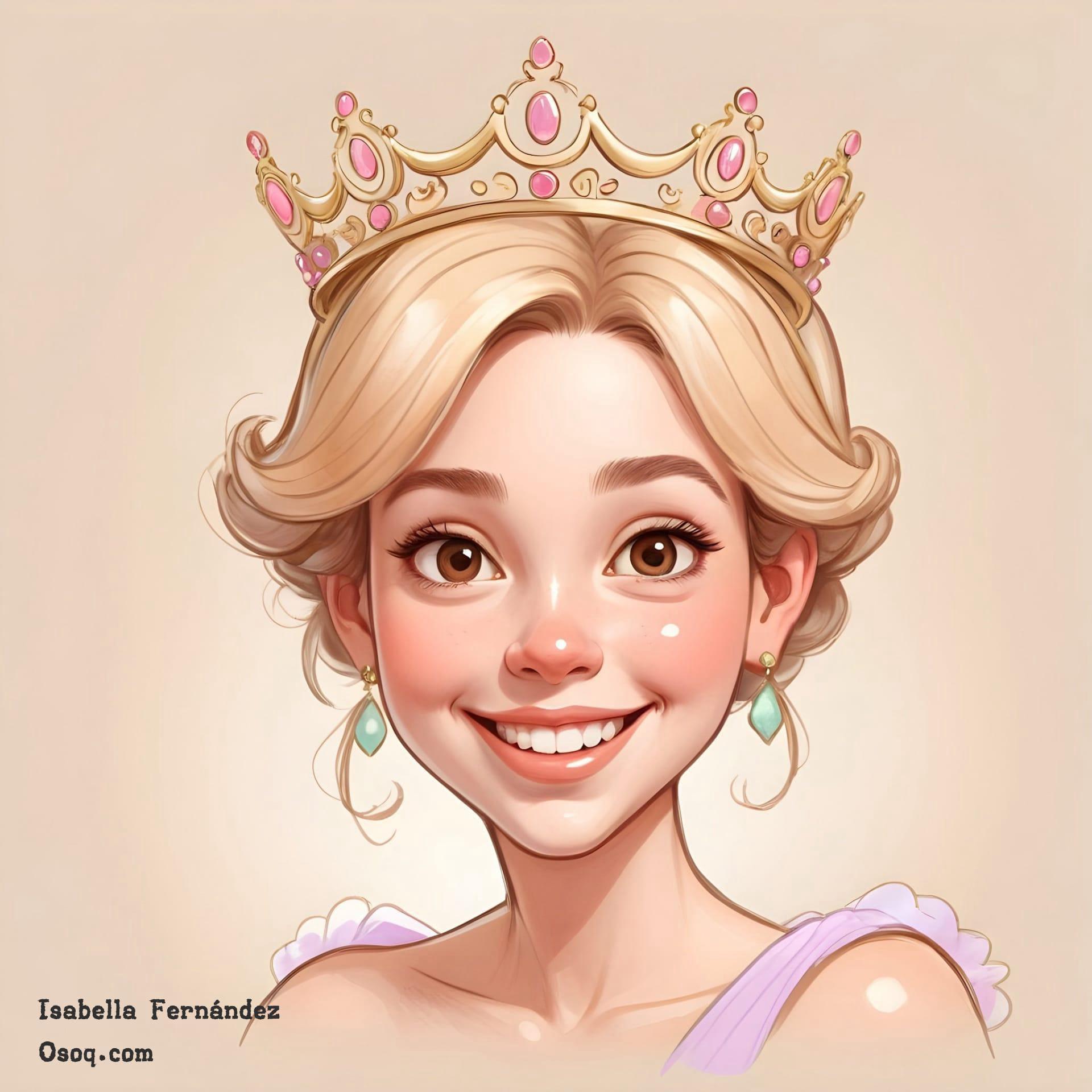 Caricature princess 06