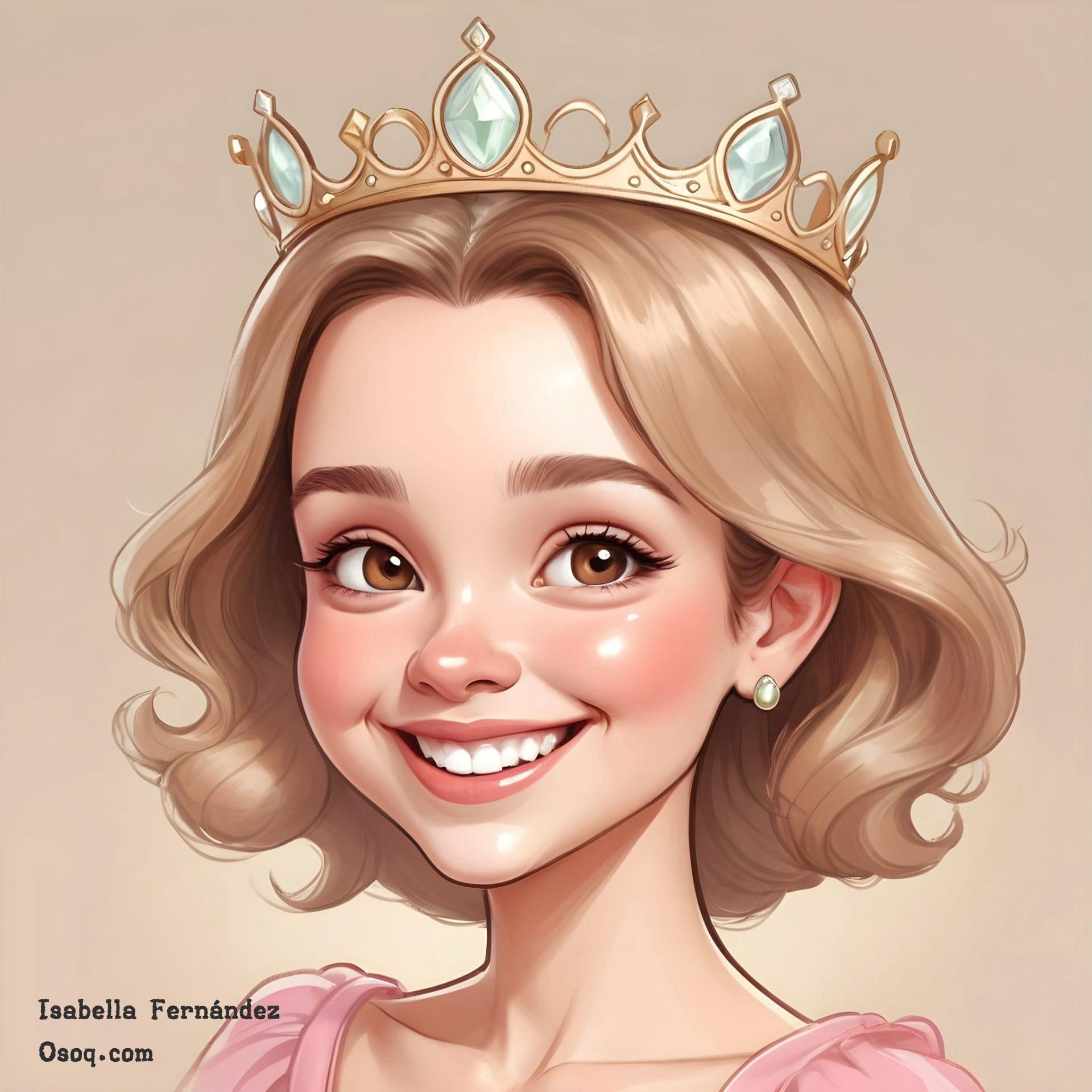 Caricature princess 07