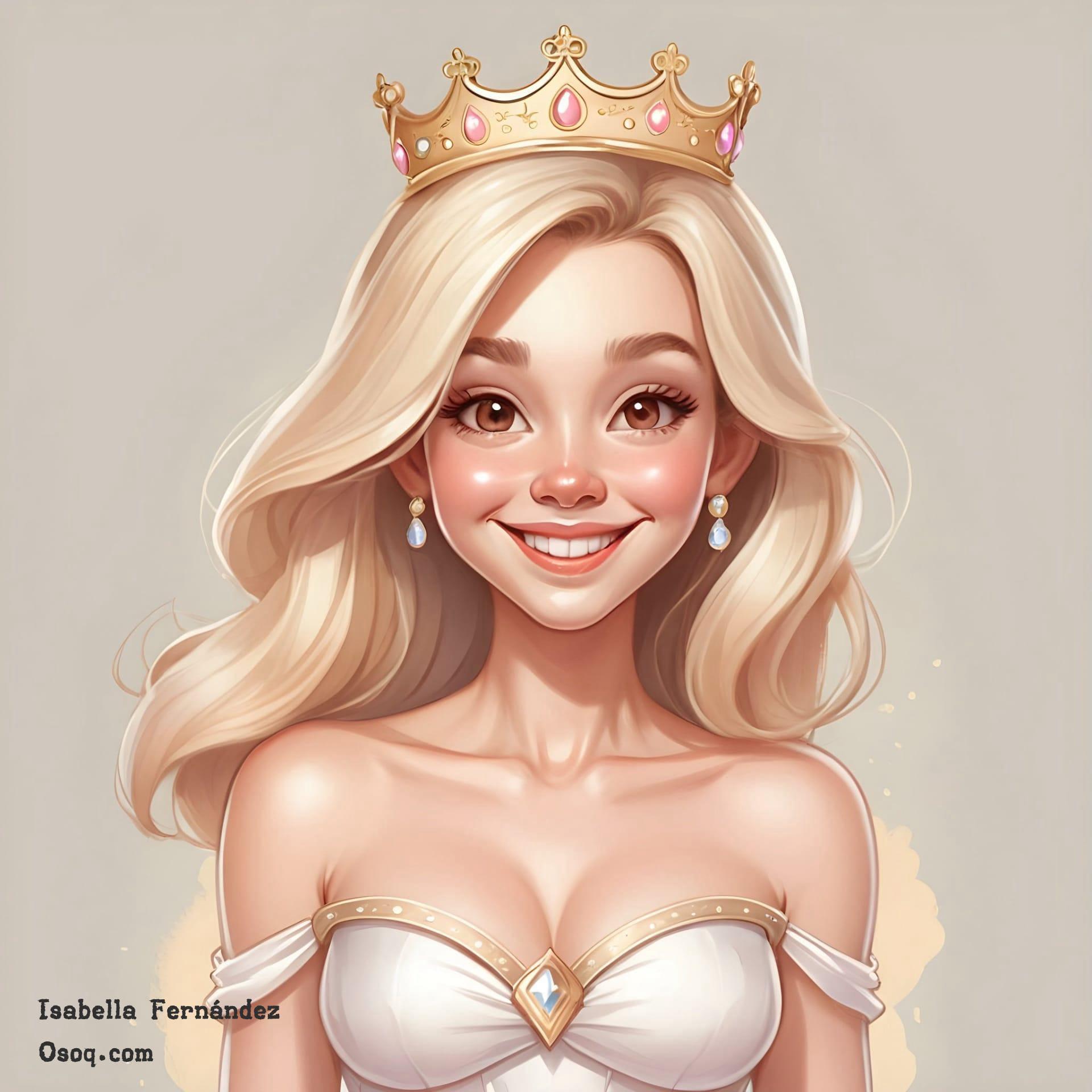 Caricature princess 08