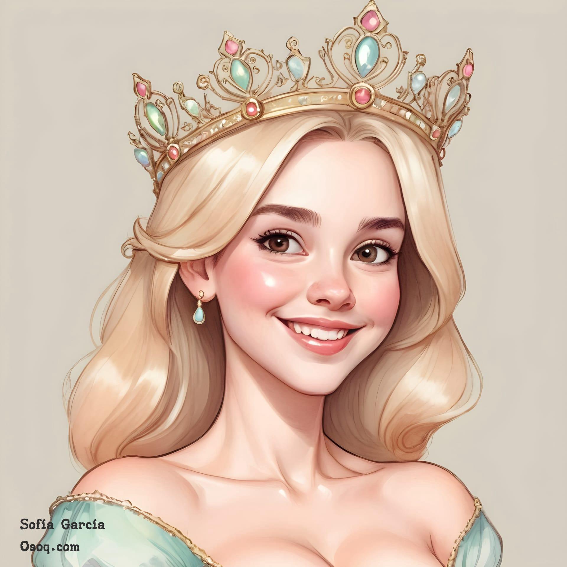 Caricature princess 14