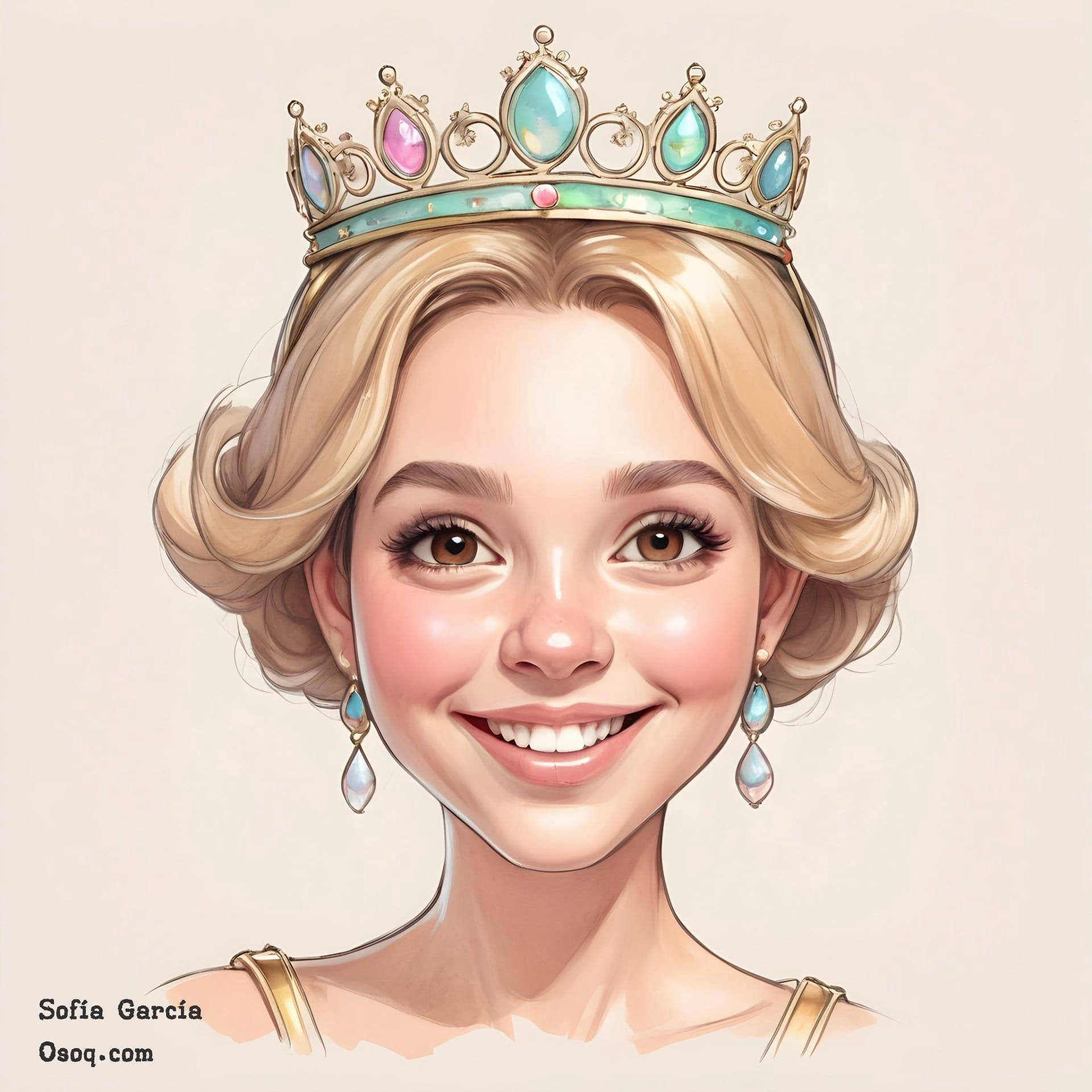 Caricature princess 15