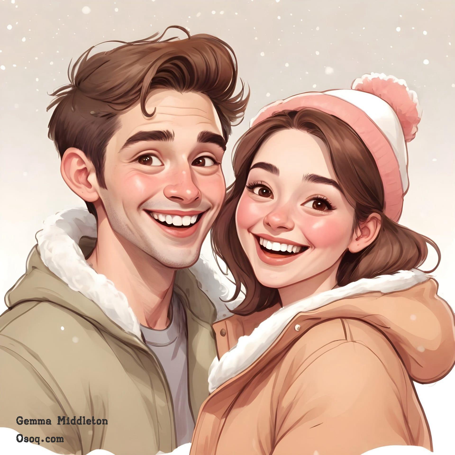 Cartoon couple photos 02