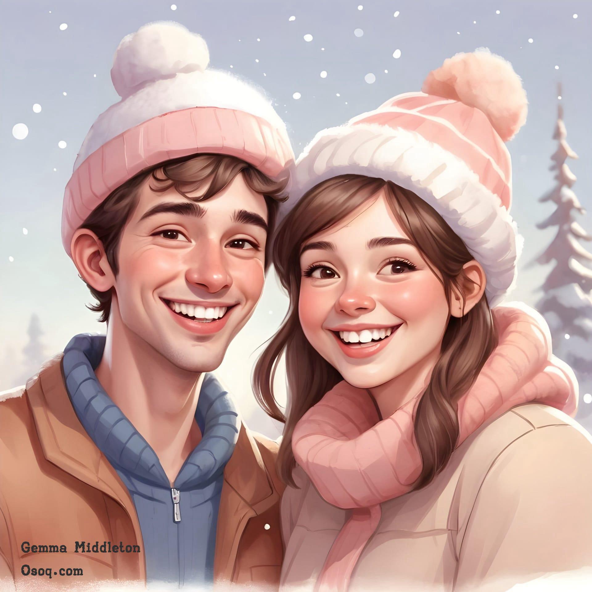 Cartoon couple photos 03