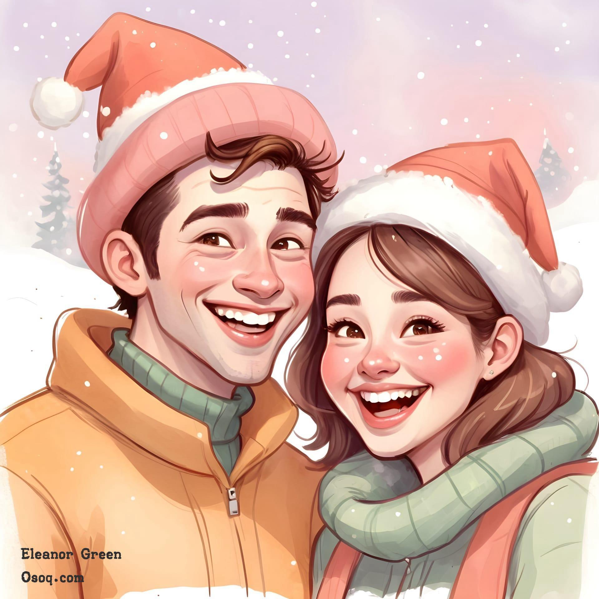 Cartoon couple photos 04