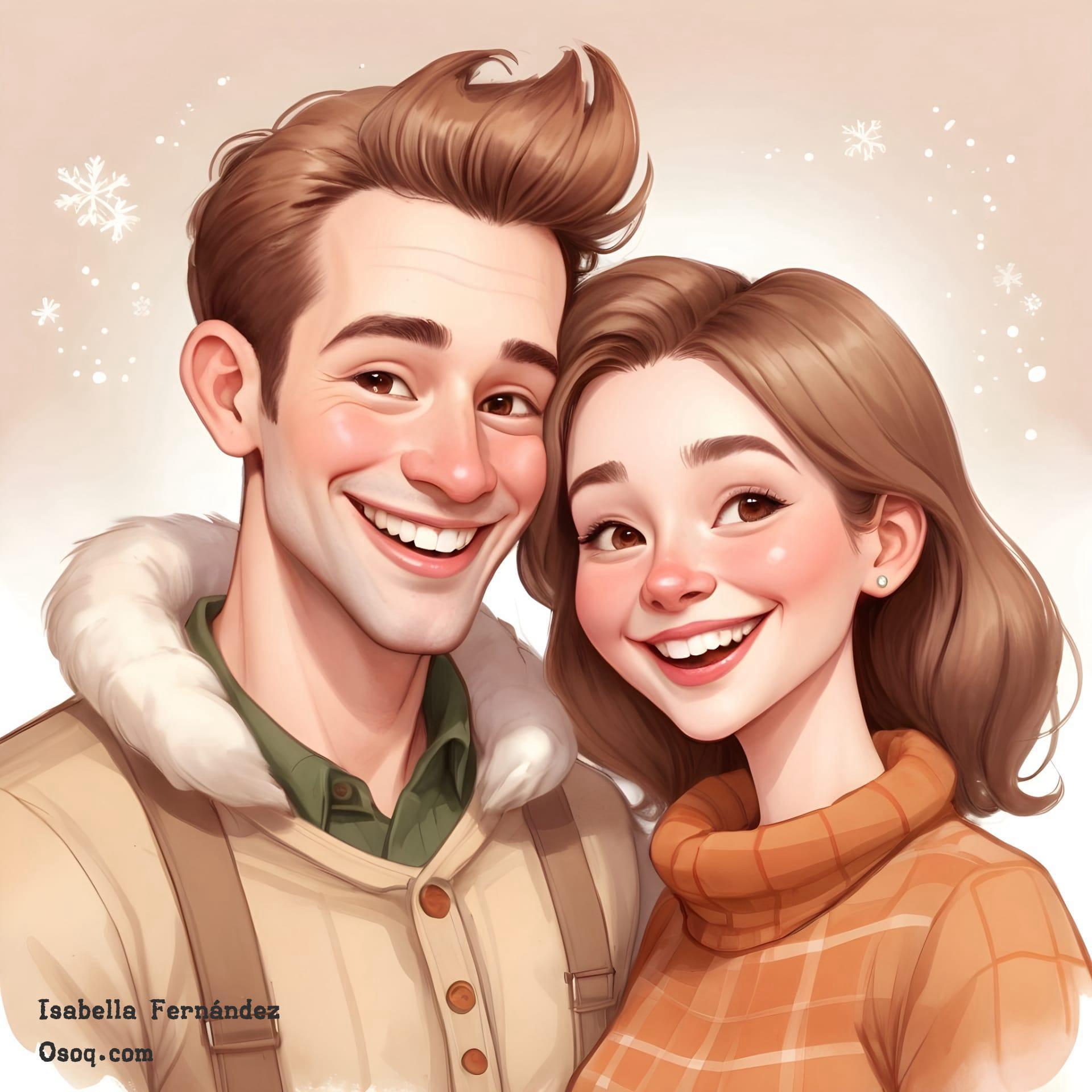 Cartoon couple photos 06