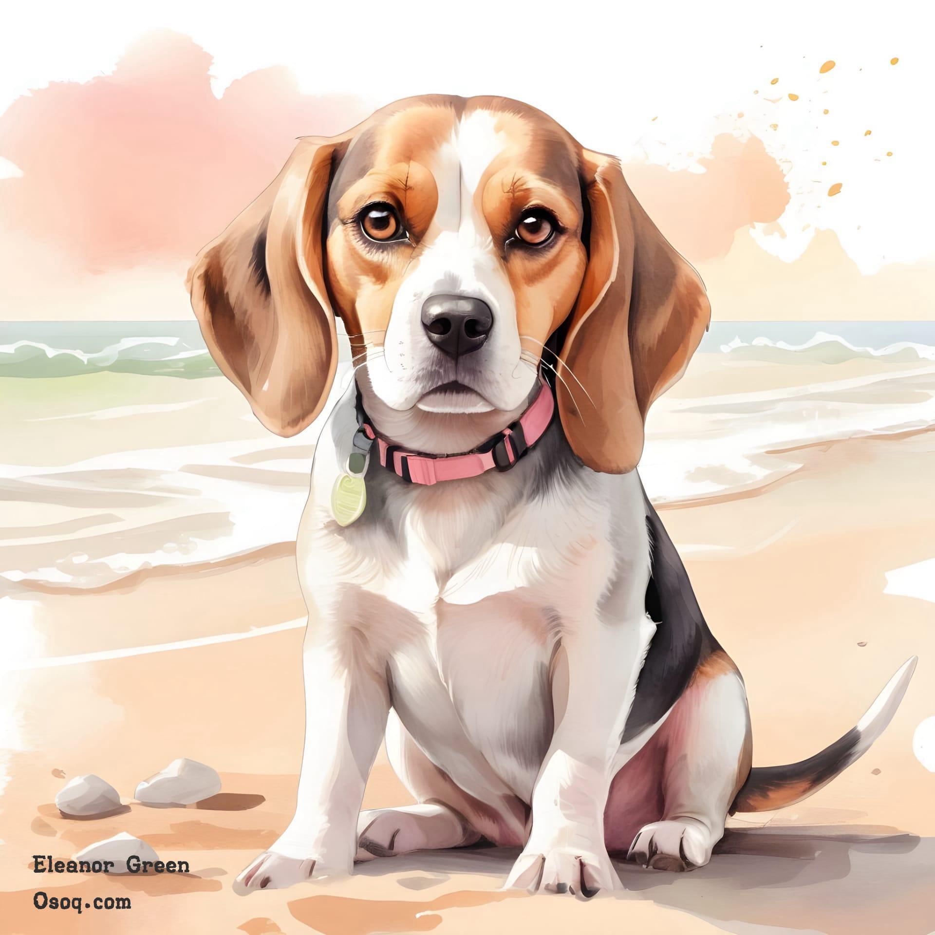 Cartoon dog portrait 05