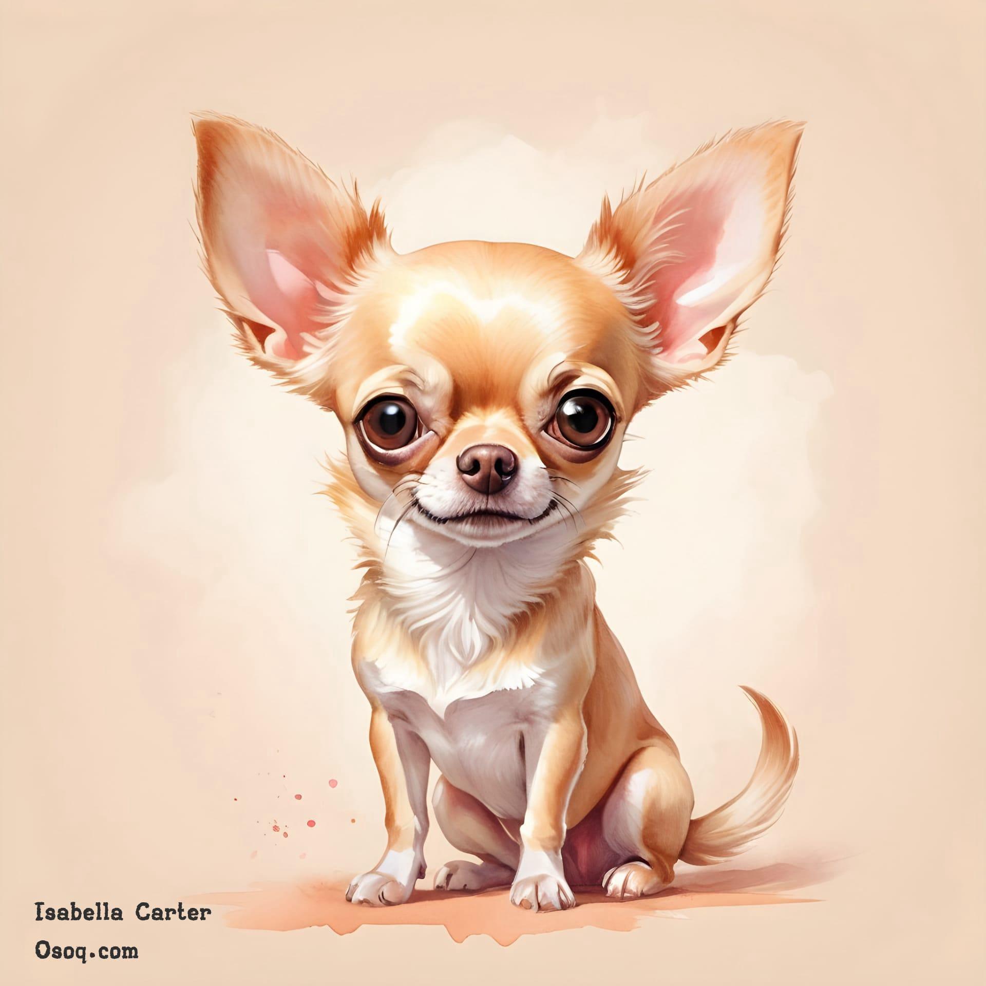 Cartoon dog portrait 09