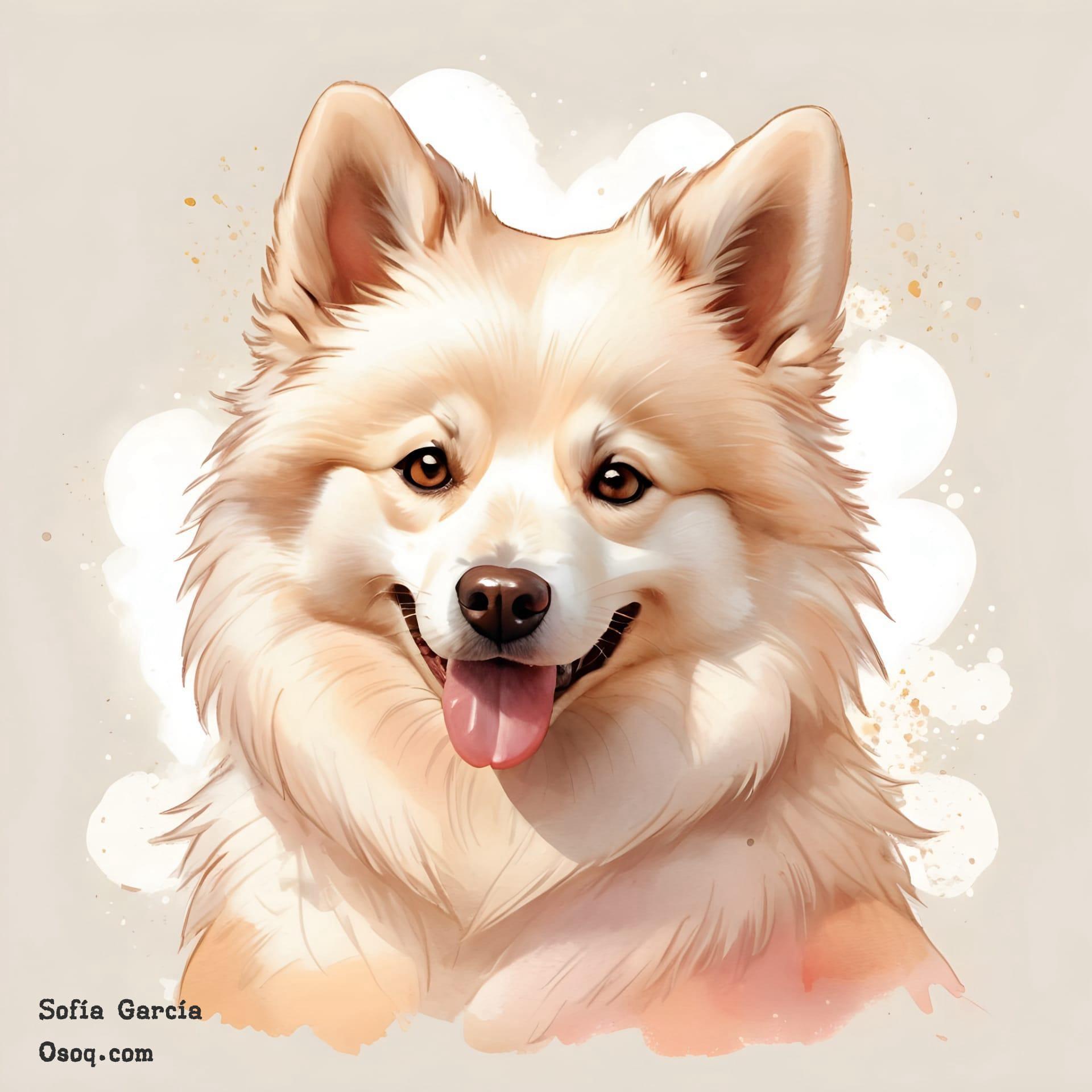 Cartoon dog portrait 14