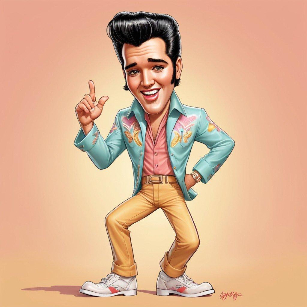 Cartoon drawings of celebrities 08