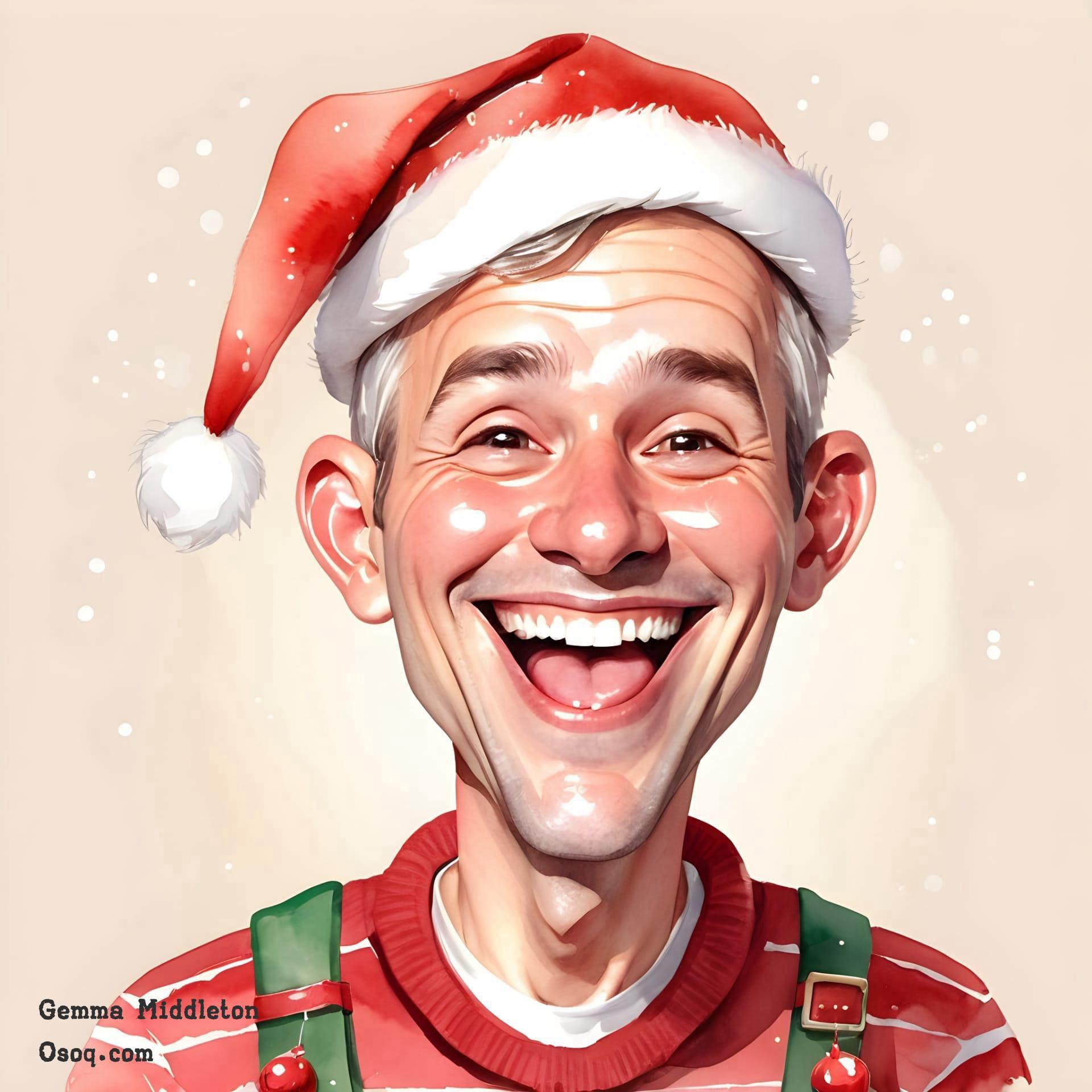 Christmas caricature 17