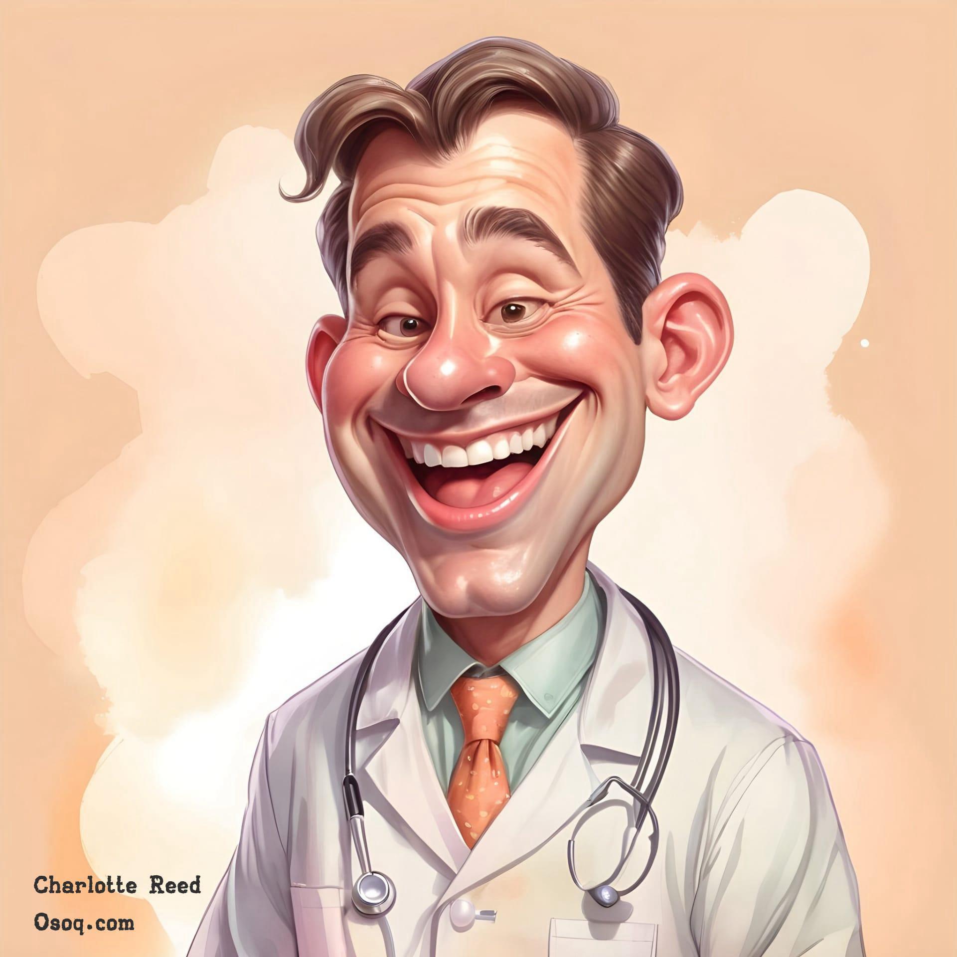 Doctor caricature 09