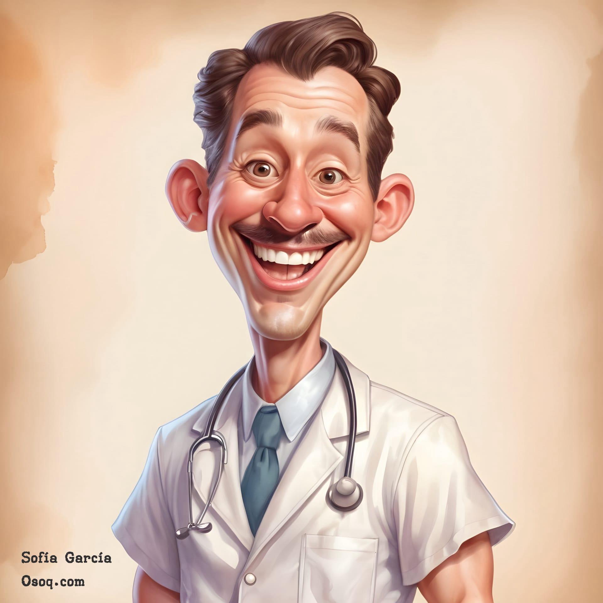 Doctor caricature 12