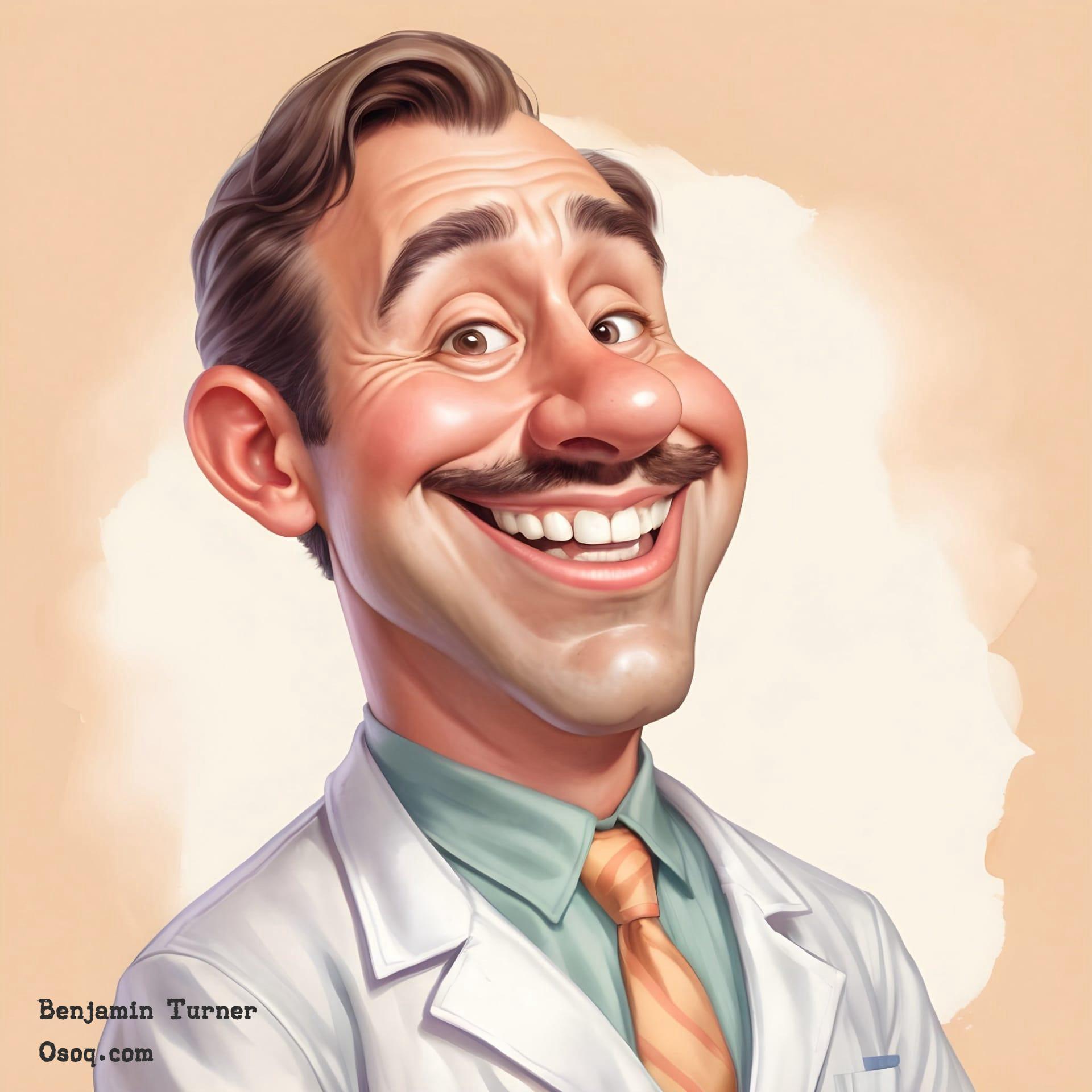 Doctor caricature 14