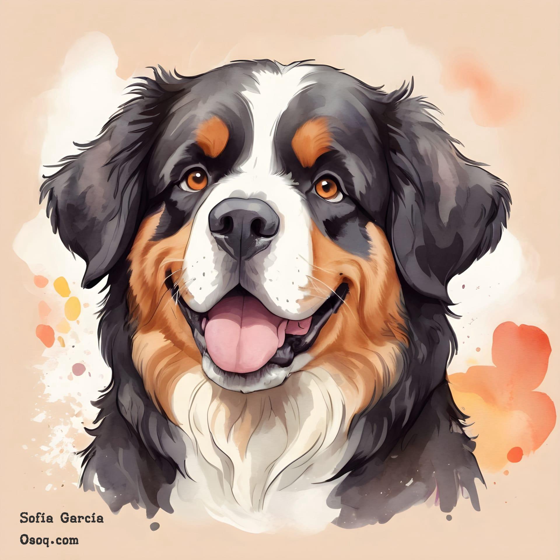 Dog caricature drawing 03