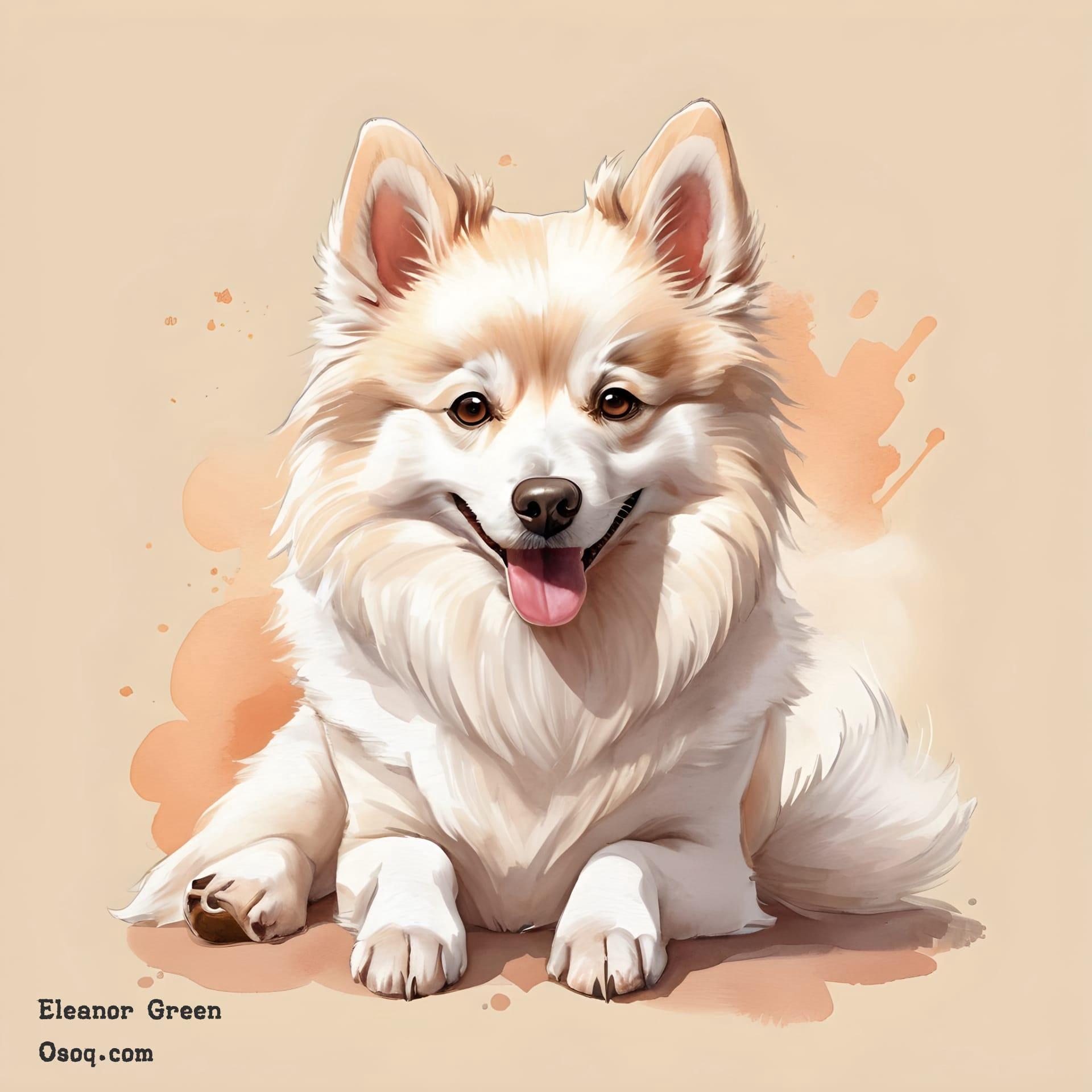 Dog caricature drawing 09