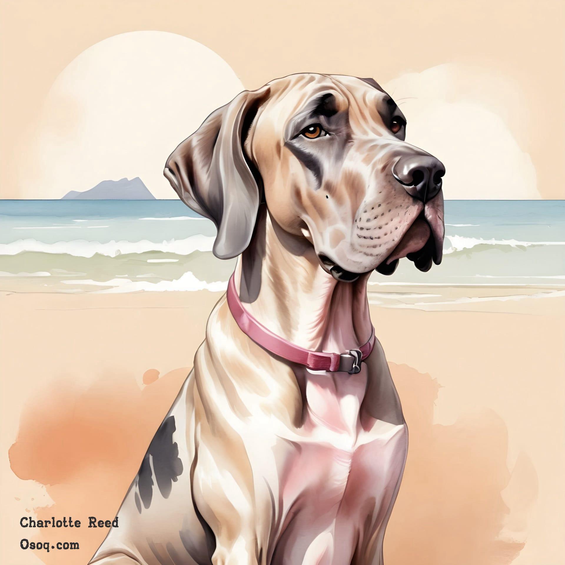 Dog caricature drawing 15