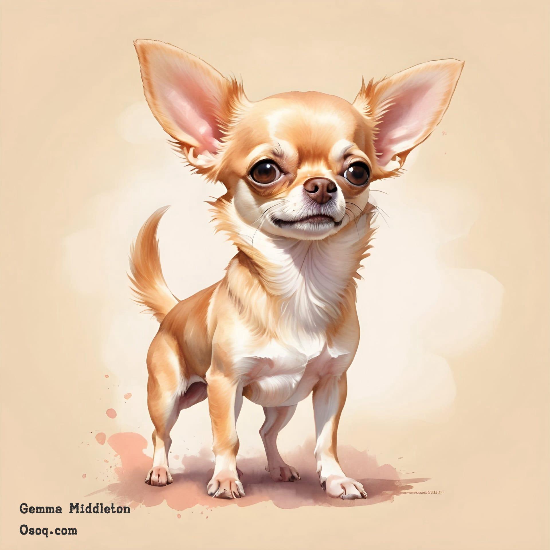 Dog caricature 11