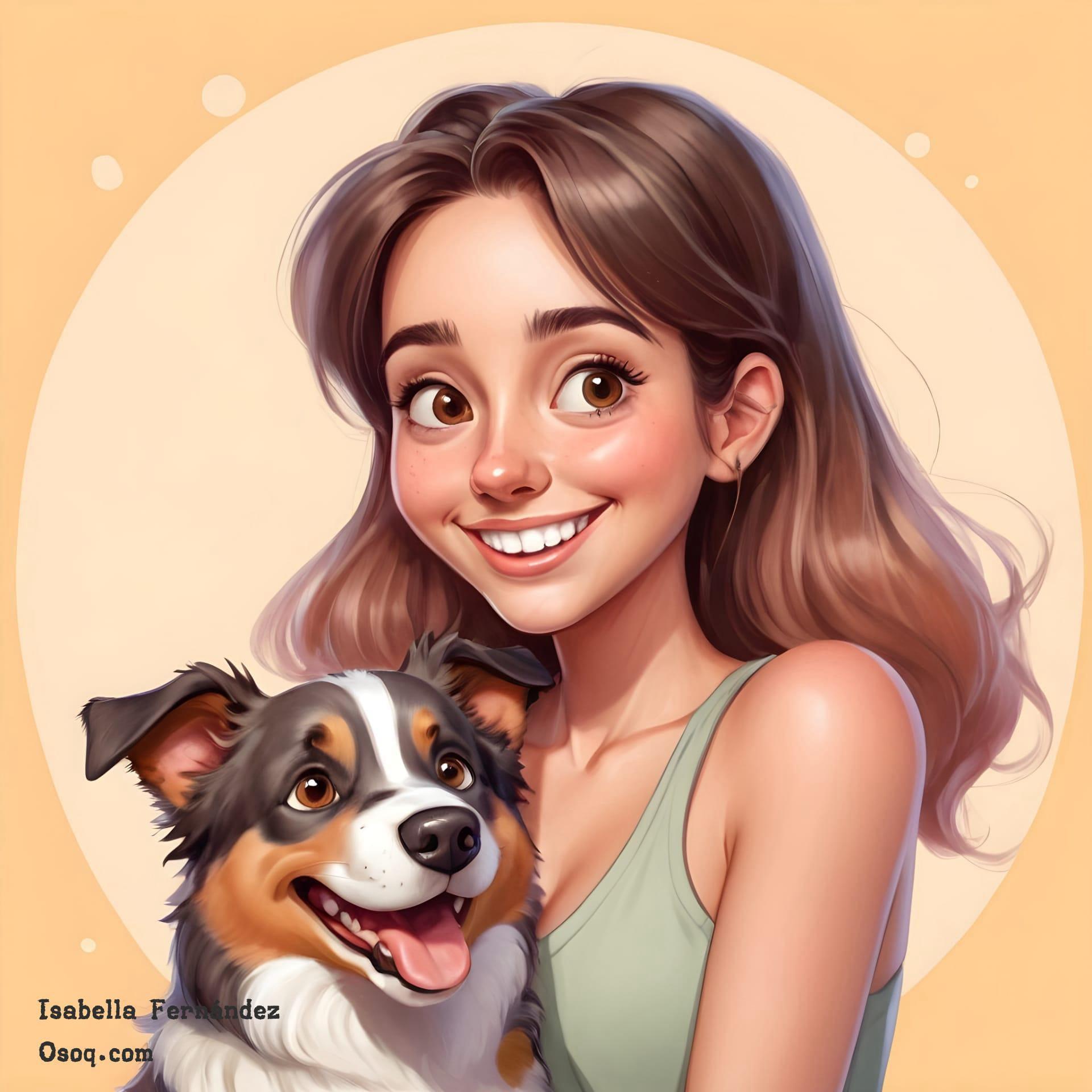 Dog caricature 16