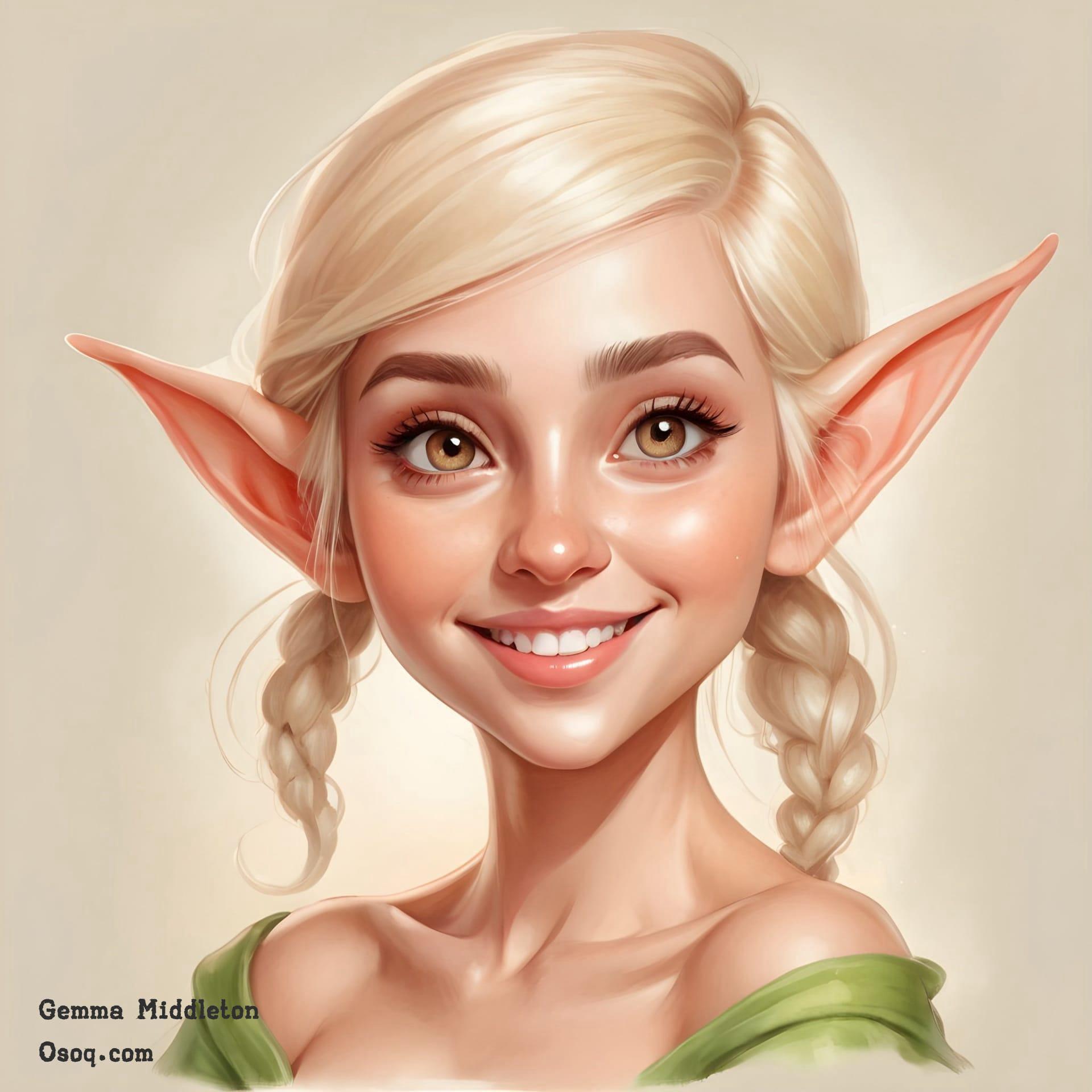 Elf caricature 01