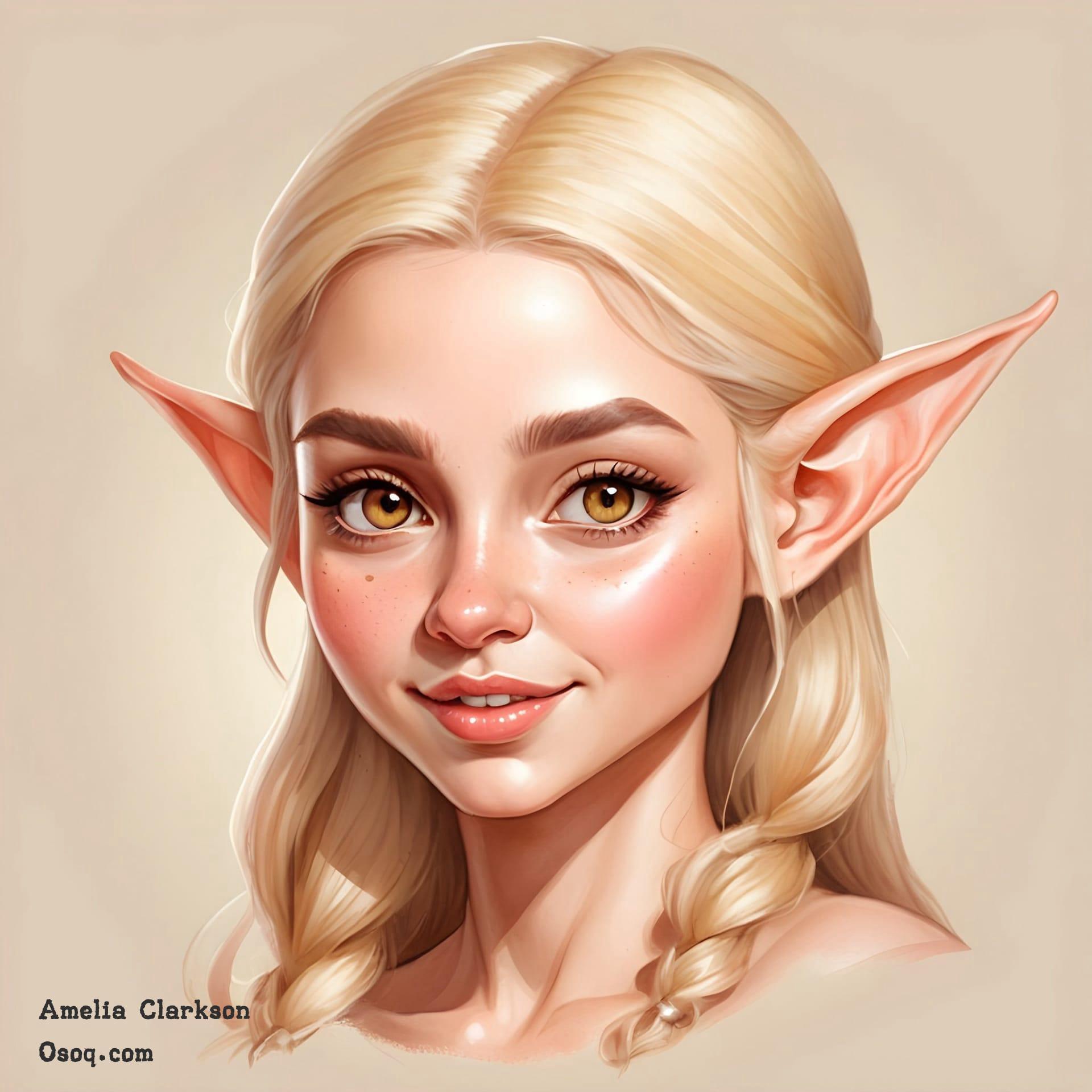 Elf caricature 03